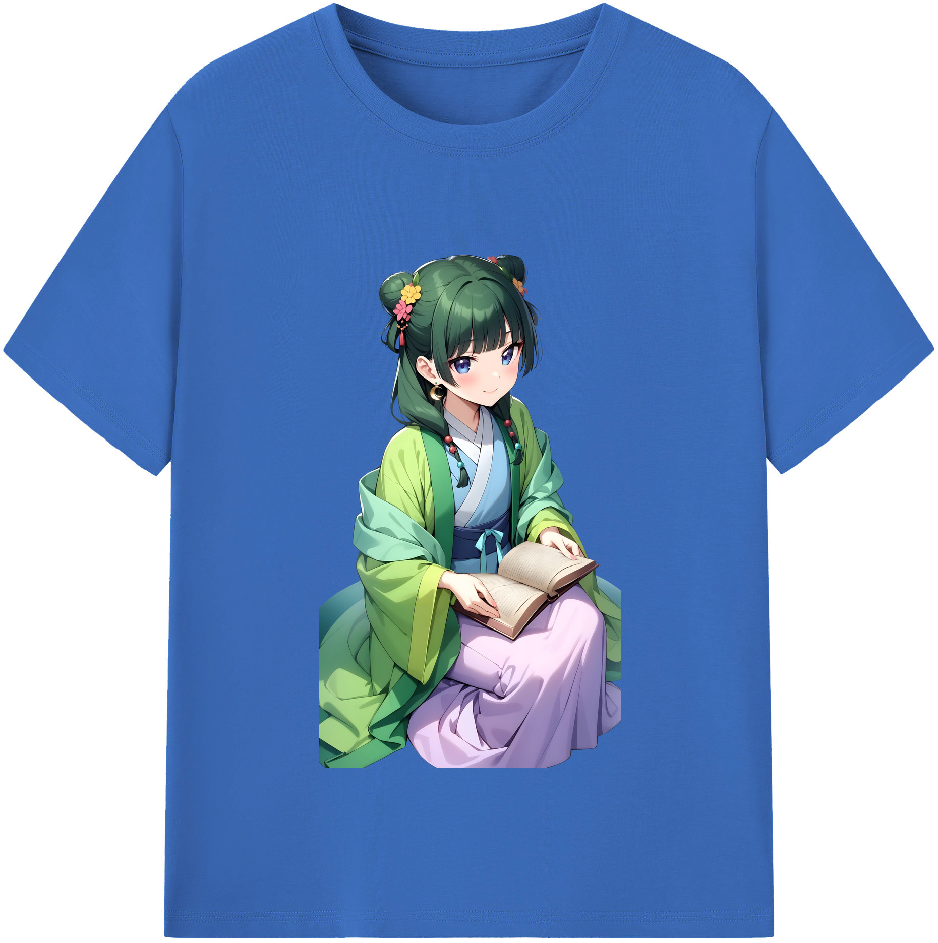 （画像用） 薬屋のひとりごと The Apothecary Diaries 綿100％半袖Tシャツ（フロントプリント）