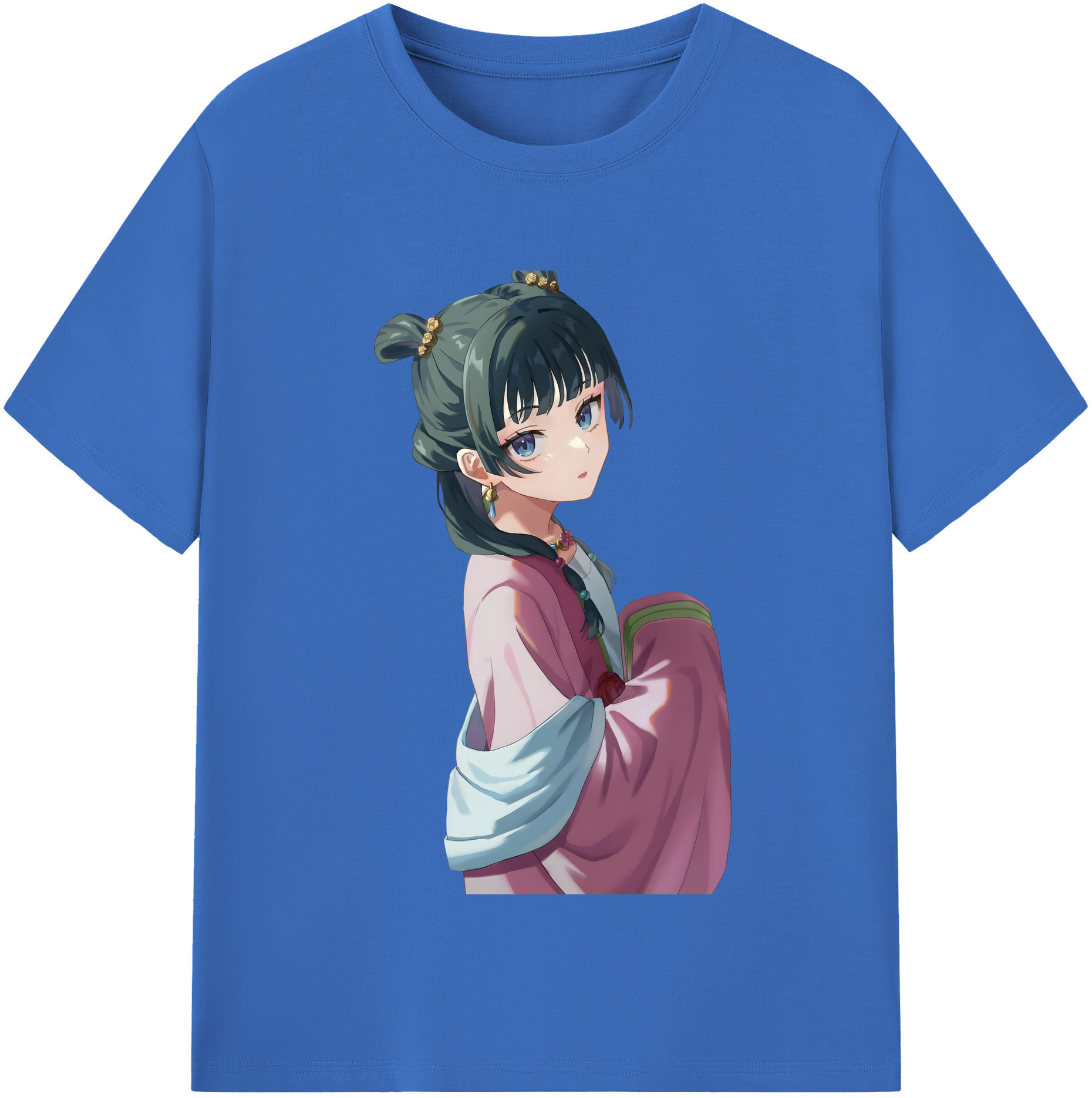 （画像用） 薬屋のひとりごと The Apothecary Diaries 綿100％半袖Tシャツ（フロントプリント）