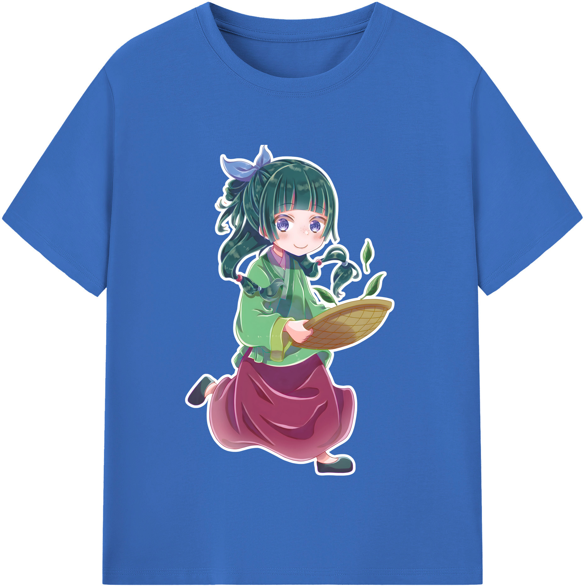 （画像用） 薬屋のひとりごと The Apothecary Diaries 綿100％半袖Tシャツ（フロントプリント）