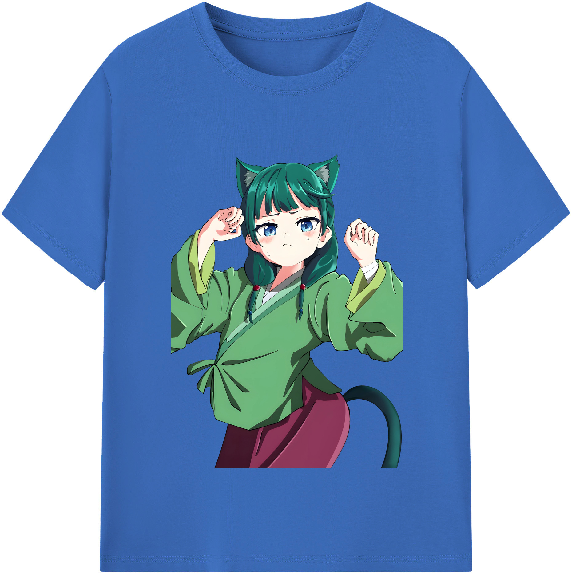（画像用） 薬屋のひとりごと The Apothecary Diaries 綿100％半袖Tシャツ（フロントプリント）