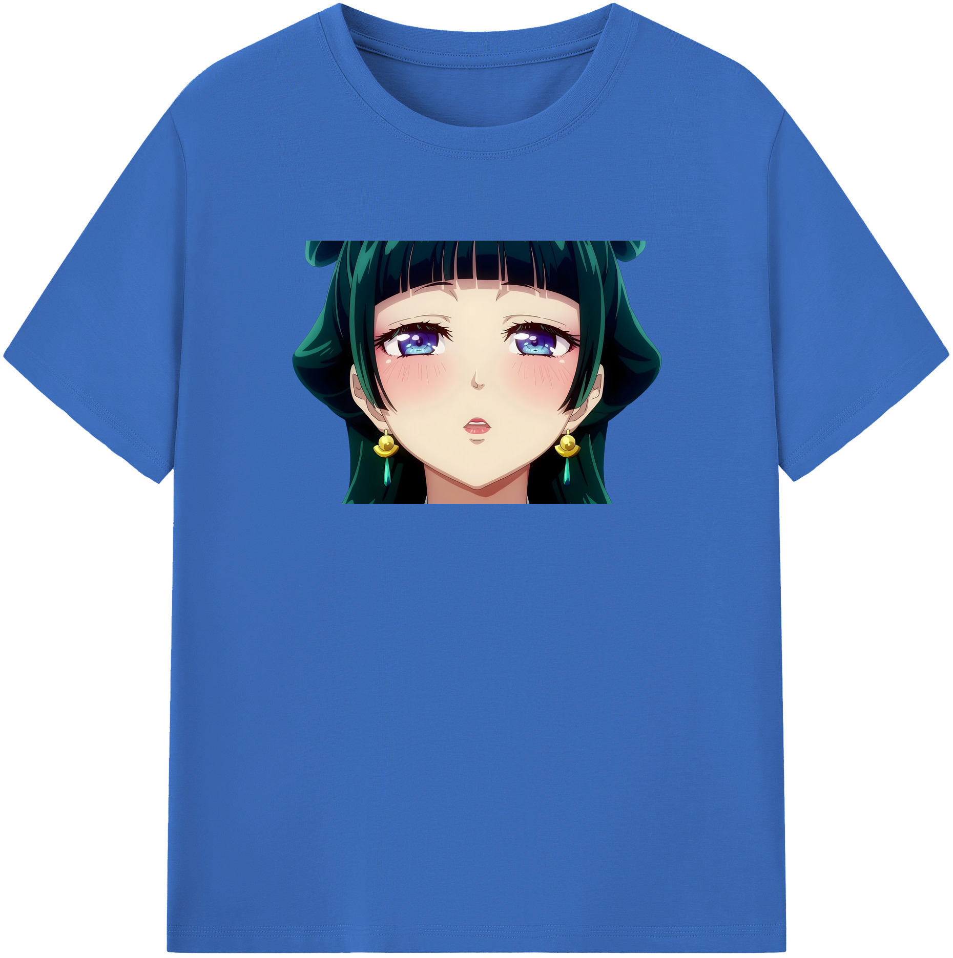 （画像用） 薬屋のひとりごと The Apothecary Diaries 綿100％半袖Tシャツ（フロントプリント）