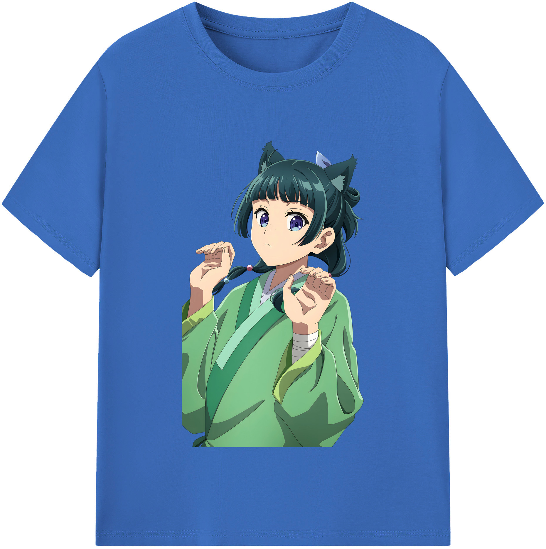 （画像用） 薬屋のひとりごと The Apothecary Diaries 綿100％半袖Tシャツ（フロントプリント）