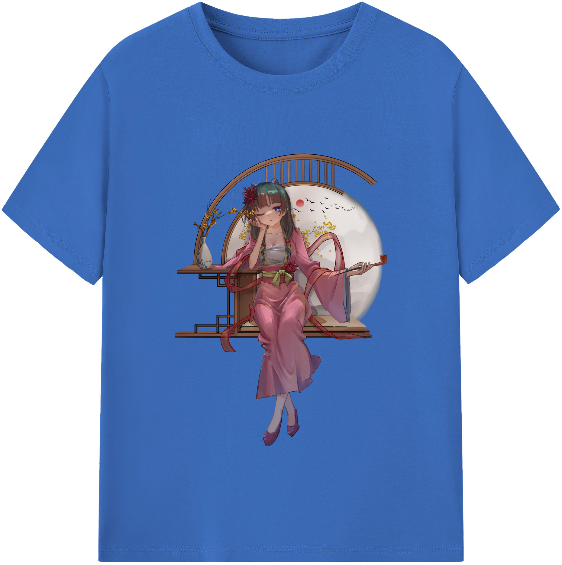 （画像用） 薬屋のひとりごと The Apothecary Diaries 綿100％半袖Tシャツ（フロントプリント）