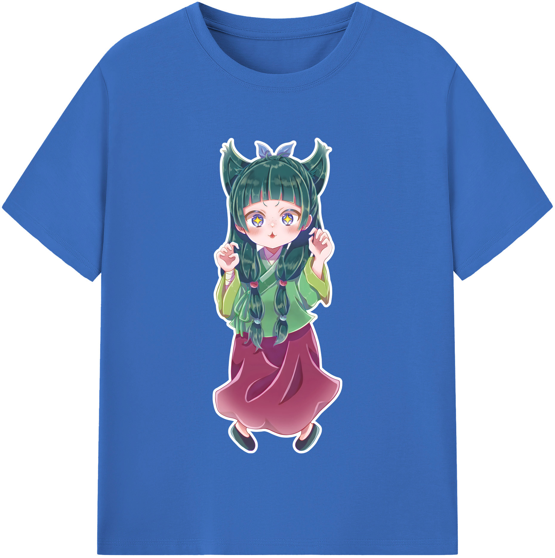 （画像用） 薬屋のひとりごと The Apothecary Diaries 綿100％半袖Tシャツ（フロントプリント）