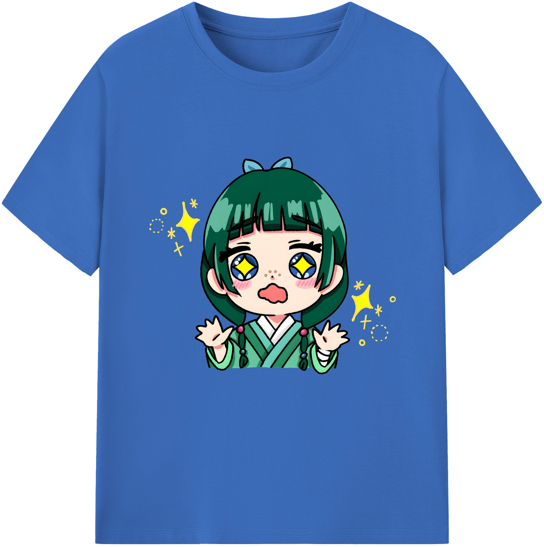 （画像用） 薬屋のひとりごと The Apothecary Diaries 綿100％半袖Tシャツ（フロントプリント）