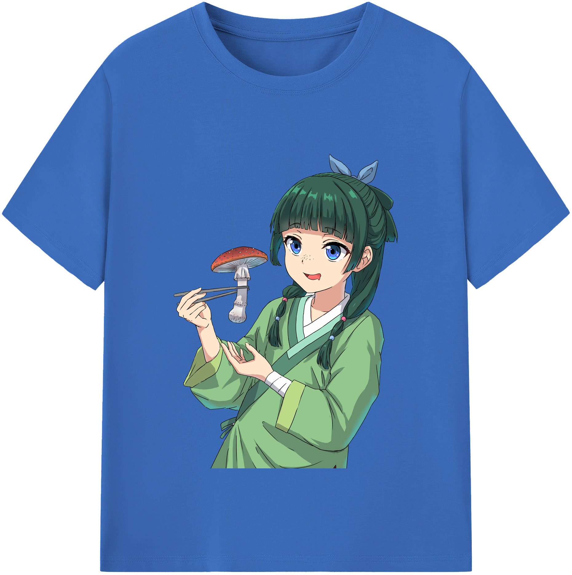 （画像用） 薬屋のひとりごと The Apothecary Diaries 綿100％半袖Tシャツ（フロントプリント）