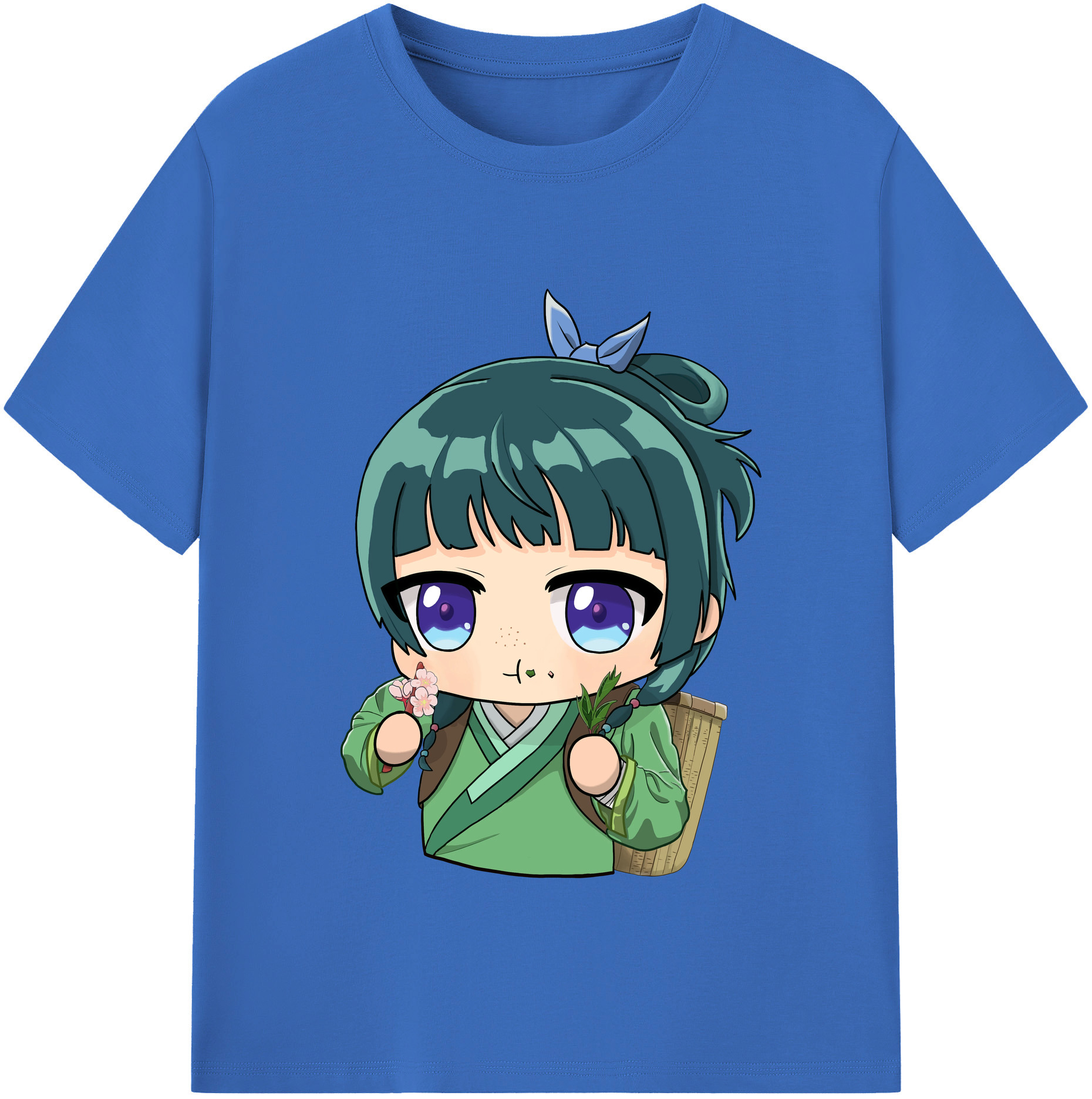 （画像用） 薬屋のひとりごと The Apothecary Diaries 綿100％半袖Tシャツ（フロントプリント）