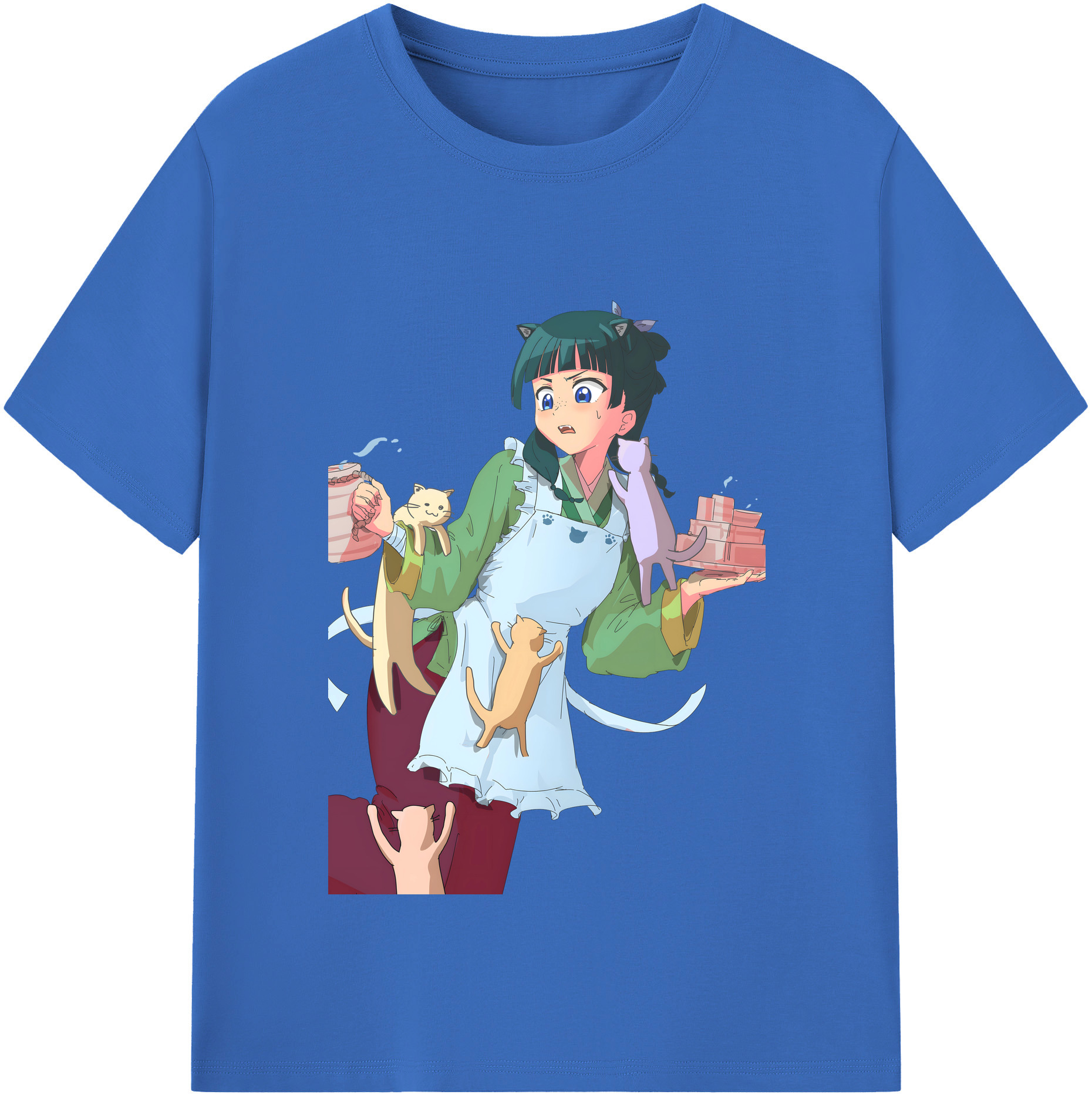 （画像用） 薬屋のひとりごと The Apothecary Diaries 綿100％半袖Tシャツ（フロントプリント）