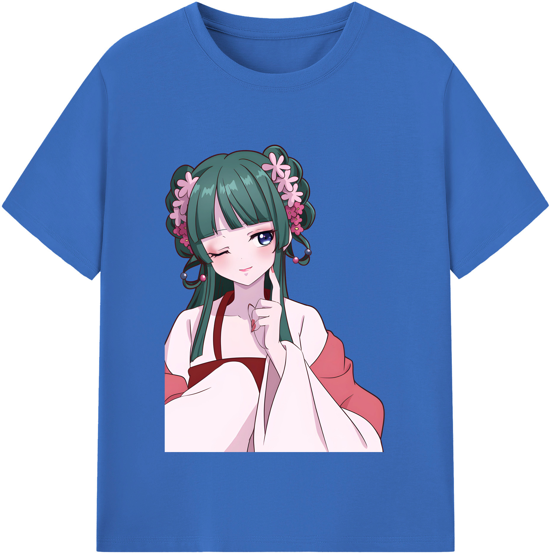 （画像用） 薬屋のひとりごと The Apothecary Diaries 綿100％半袖Tシャツ（フロントプリント）