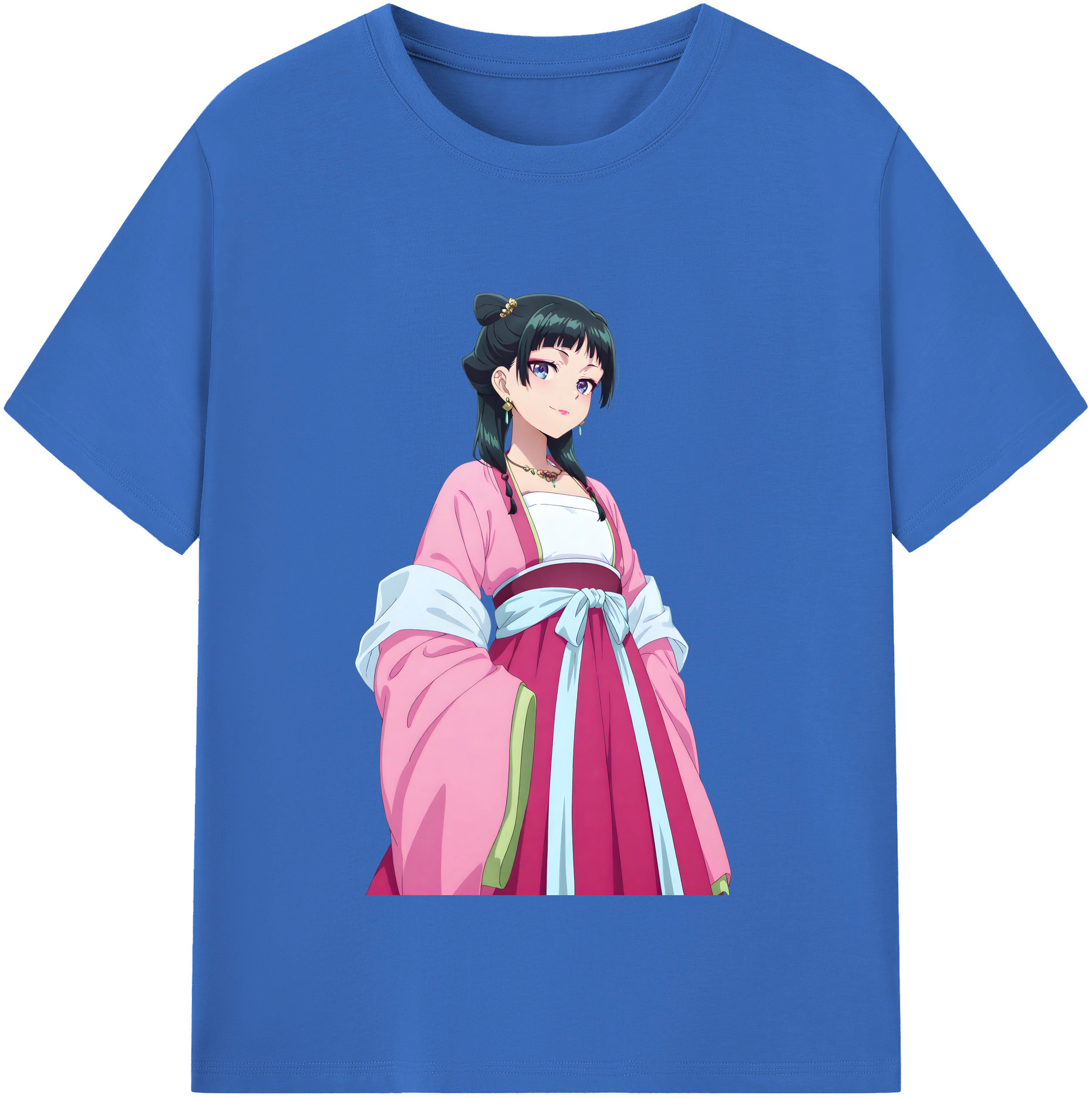 （画像用） 薬屋のひとりごと The Apothecary Diaries 綿100％半袖Tシャツ（フロントプリント）