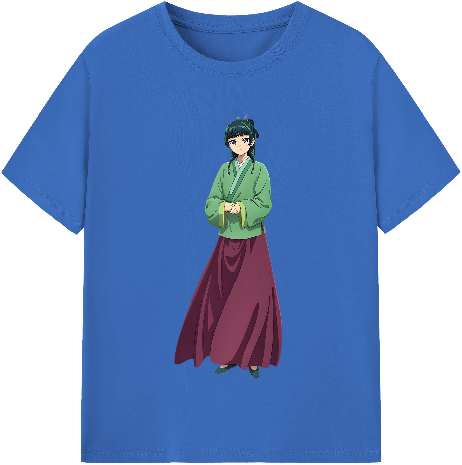 （画像用） 薬屋のひとりごと The Apothecary Diaries 綿100％半袖Tシャツ（フロントプリント）