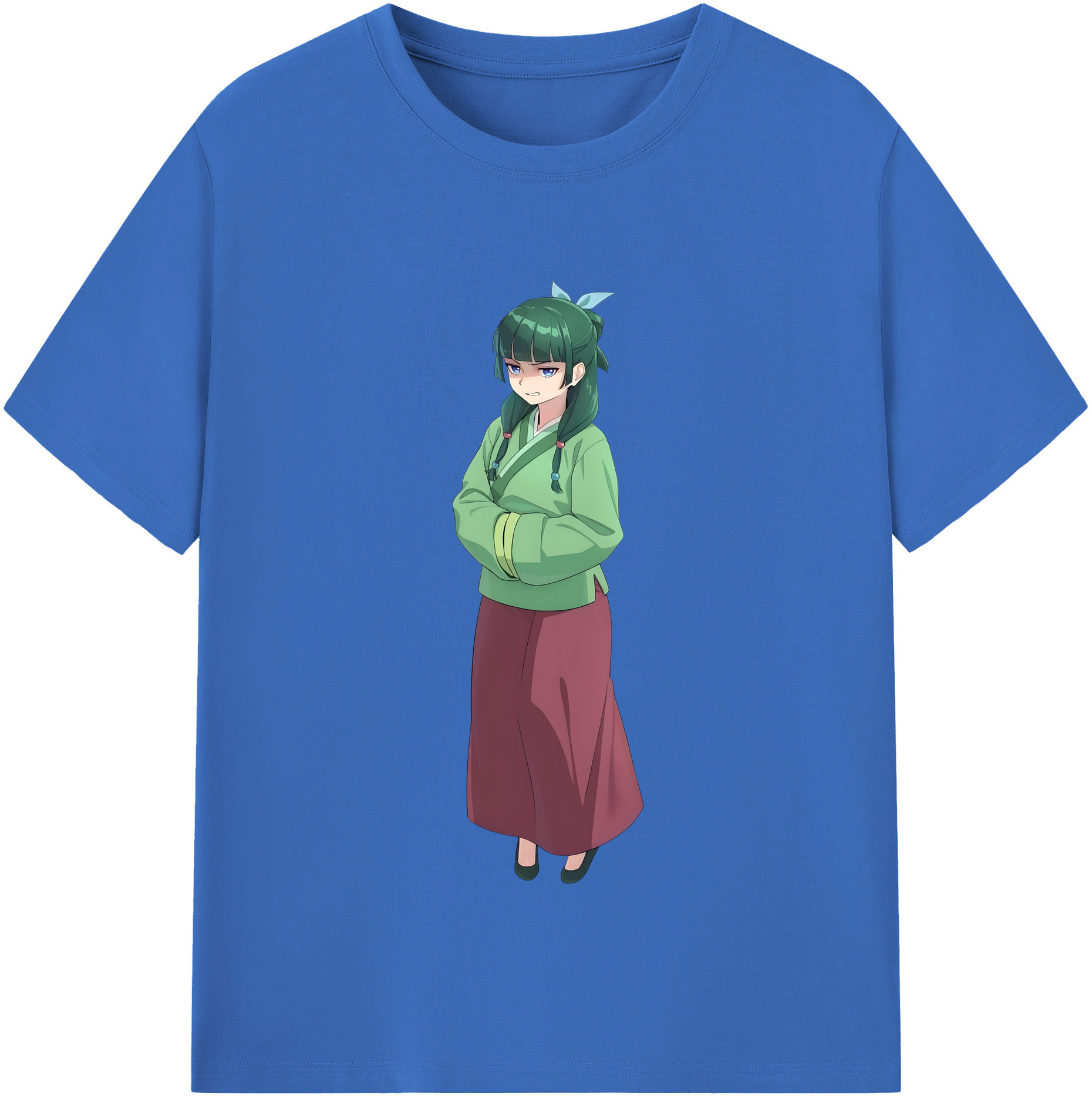 （画像用） 薬屋のひとりごと The Apothecary Diaries 綿100％半袖Tシャツ（フロントプリント）