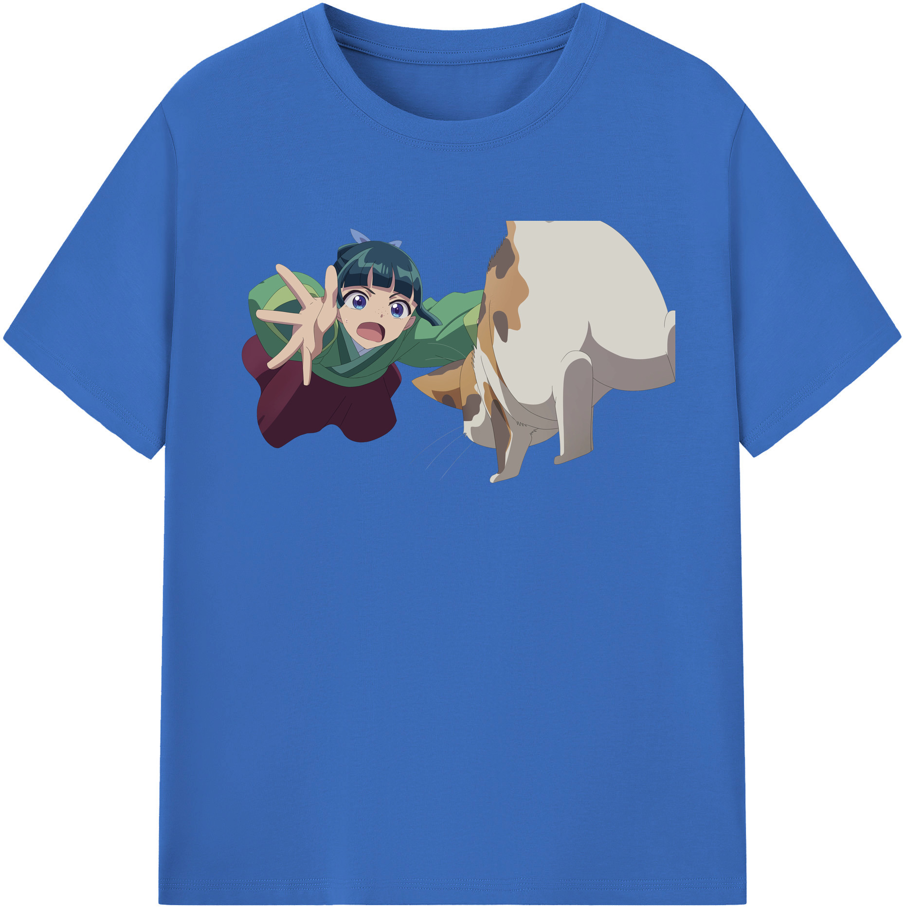 （画像用） 薬屋のひとりごと The Apothecary Diaries 綿100％半袖Tシャツ（フロントプリント）