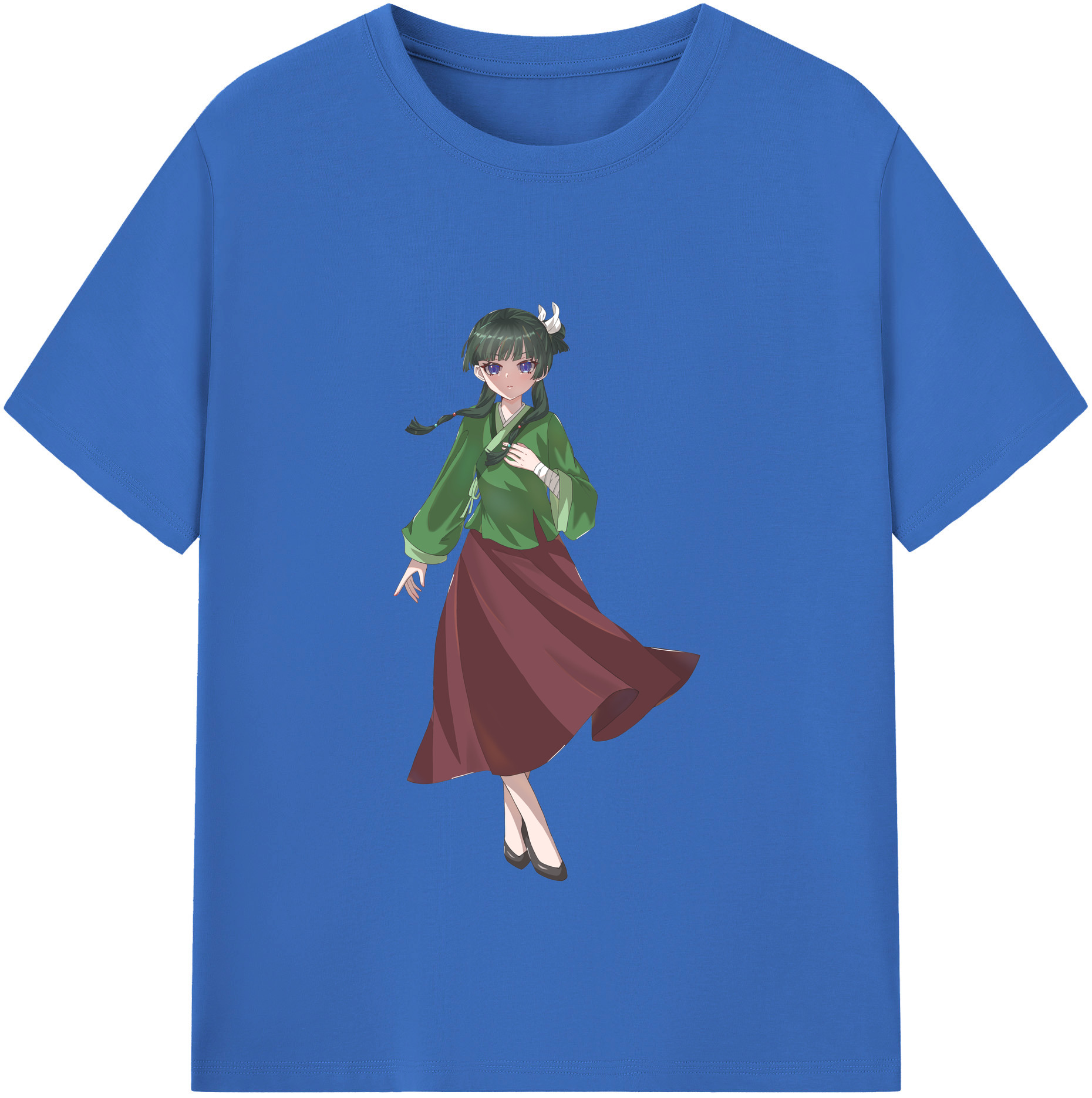 （画像用） 薬屋のひとりごと The Apothecary Diaries 綿100％半袖Tシャツ（フロントプリント）