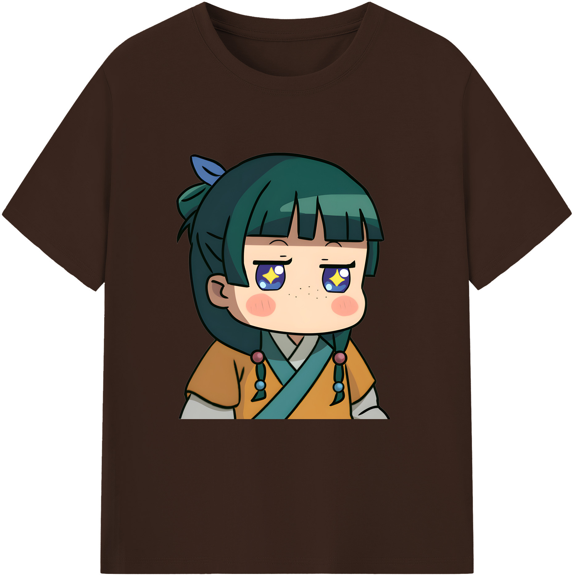 （画像用） 薬屋のひとりごと The Apothecary Diaries 綿100％半袖Tシャツ（フロントプリント）