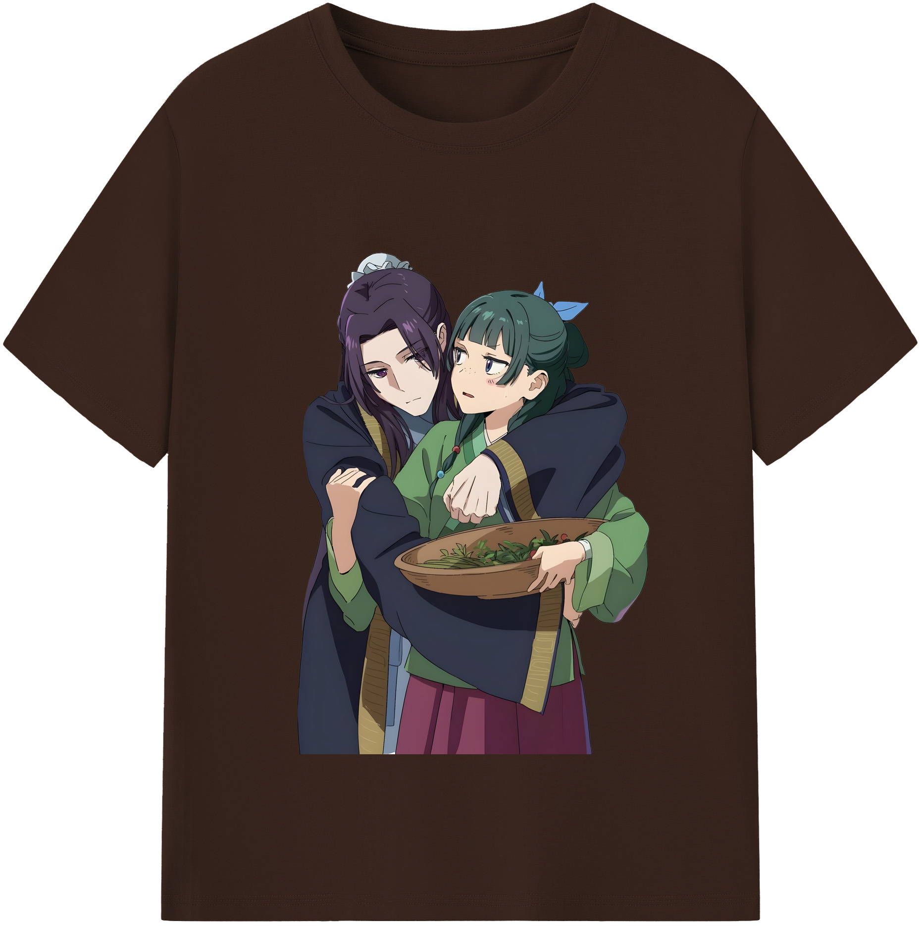 （画像用） 薬屋のひとりごと The Apothecary Diaries 綿100％半袖Tシャツ（フロントプリント）