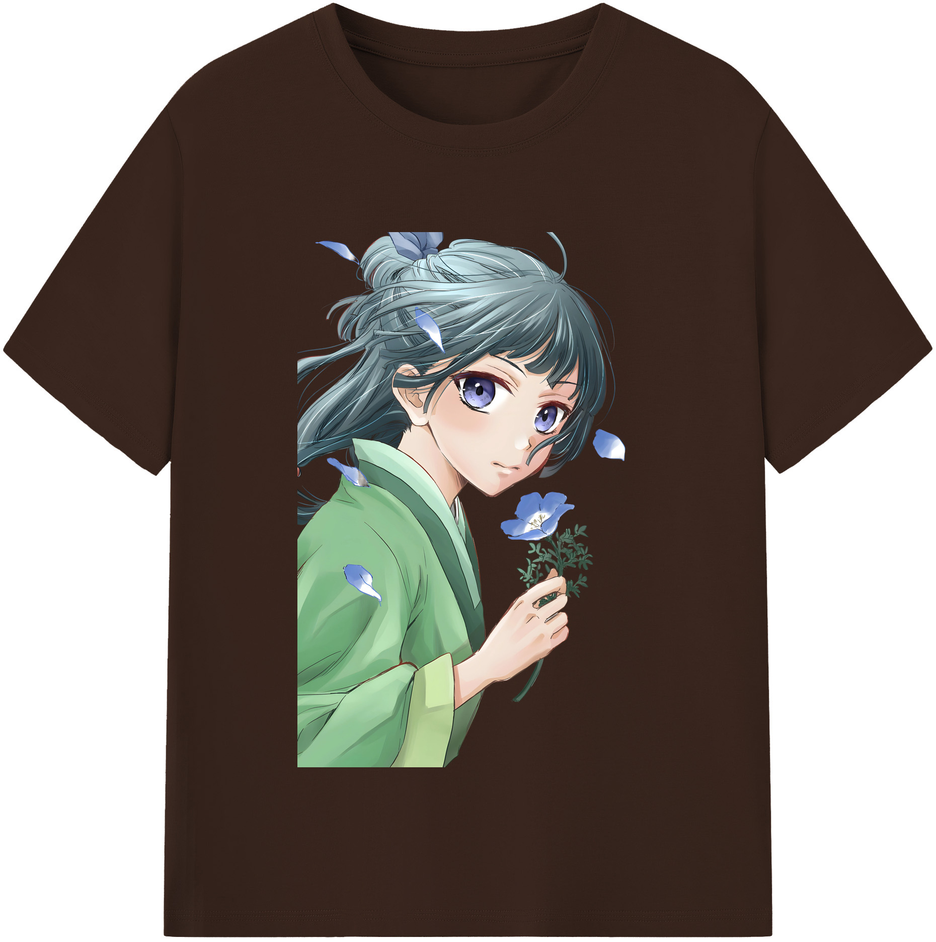 （画像用） 薬屋のひとりごと The Apothecary Diaries 綿100％半袖Tシャツ（フロントプリント）