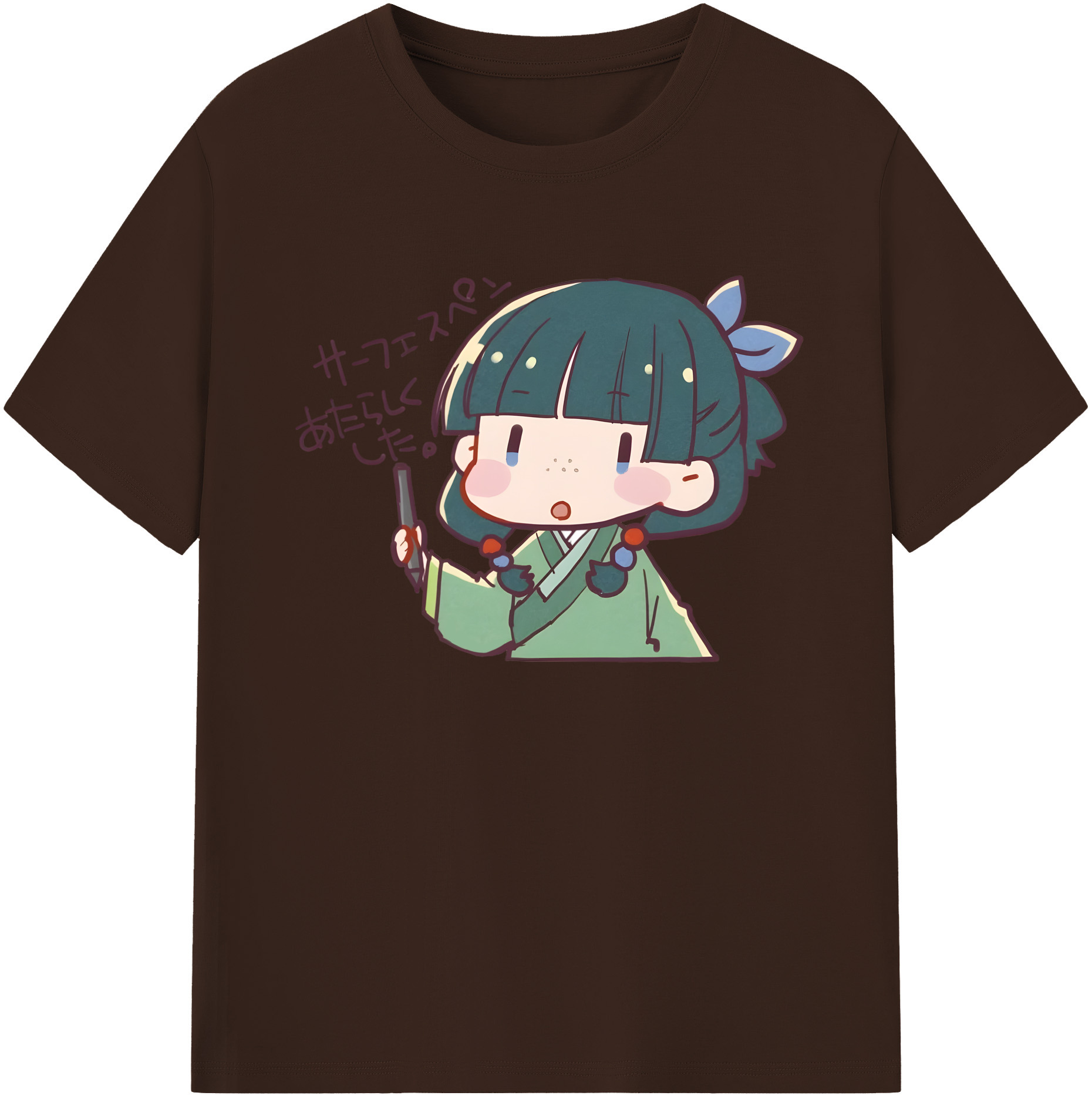 （画像用） 薬屋のひとりごと The Apothecary Diaries 綿100％半袖Tシャツ（フロントプリント）