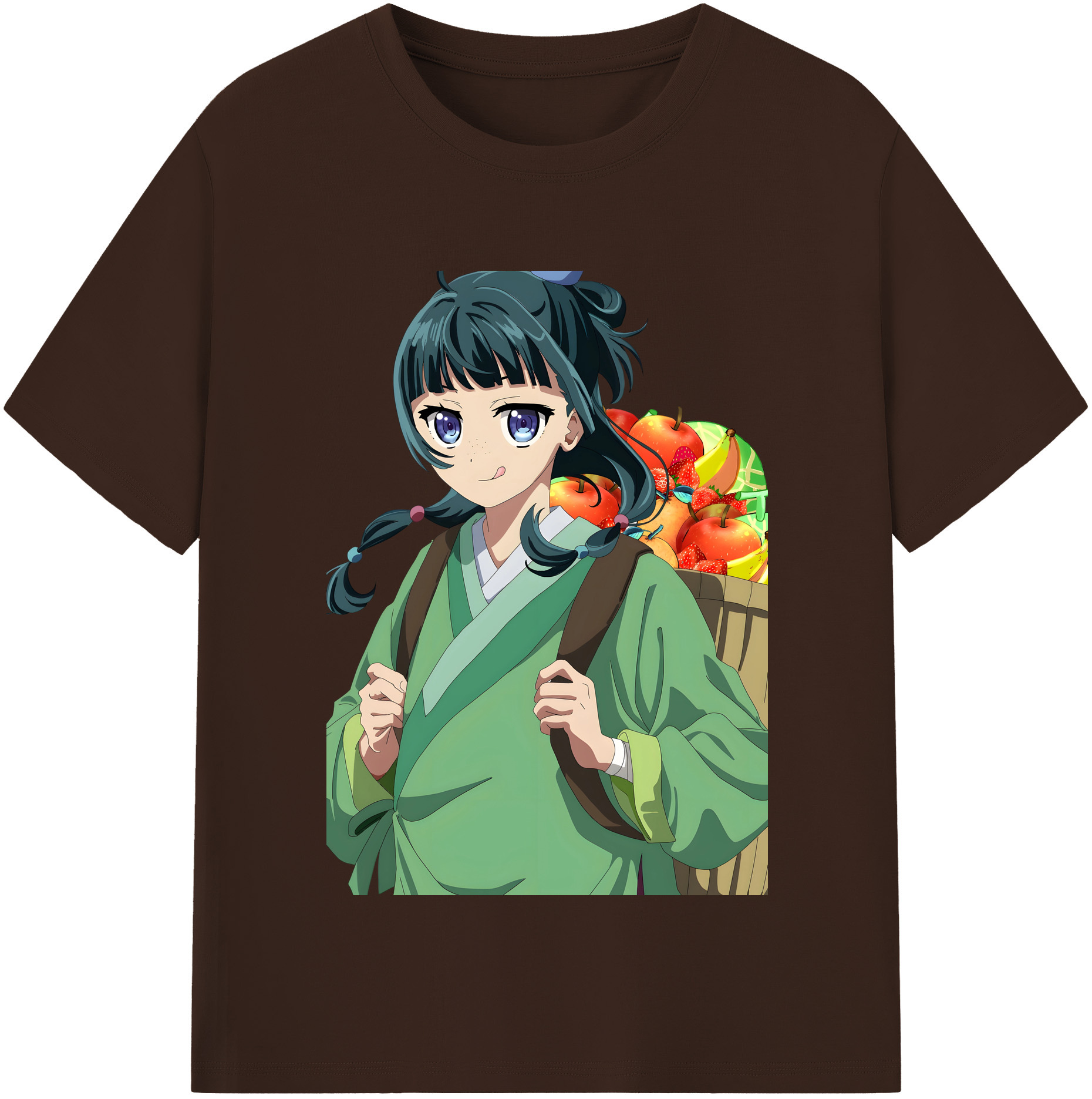 （画像用） 薬屋のひとりごと The Apothecary Diaries 綿100％半袖Tシャツ（フロントプリント）