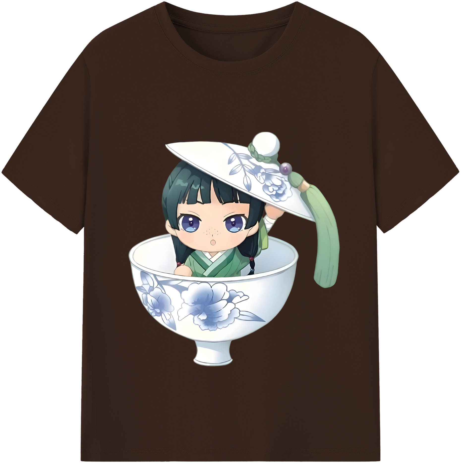 （画像用） 薬屋のひとりごと The Apothecary Diaries 綿100％半袖Tシャツ（フロントプリント）