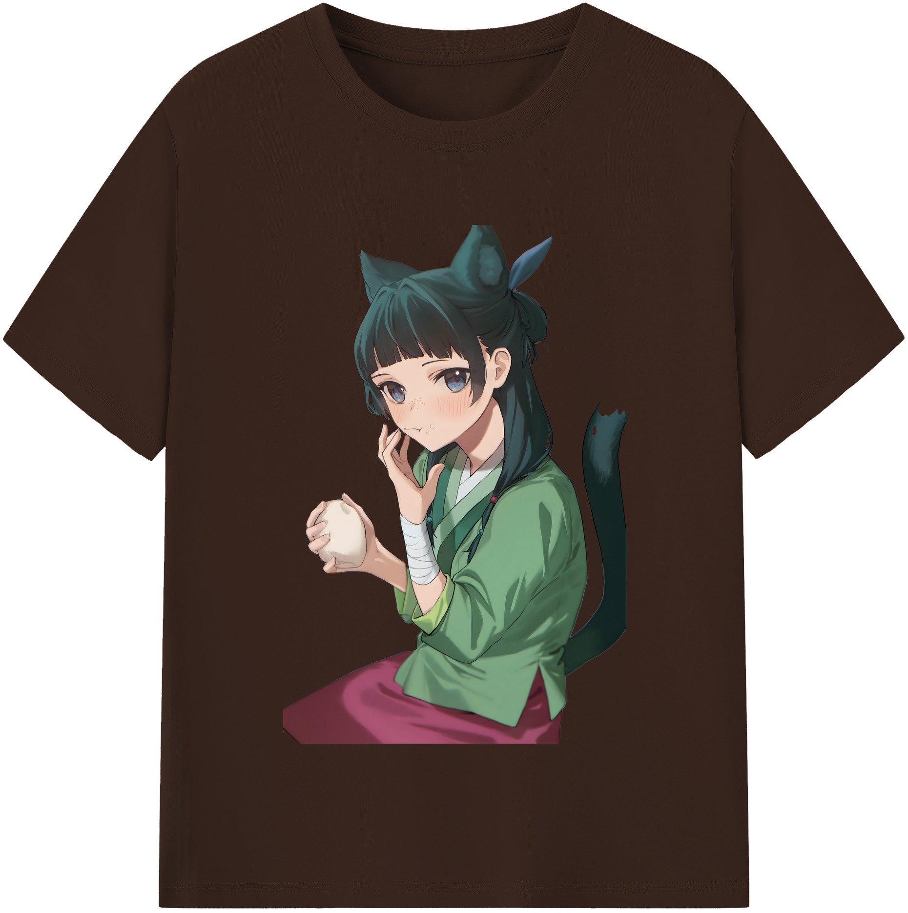 （画像用） 薬屋のひとりごと The Apothecary Diaries 綿100％半袖Tシャツ（フロントプリント）