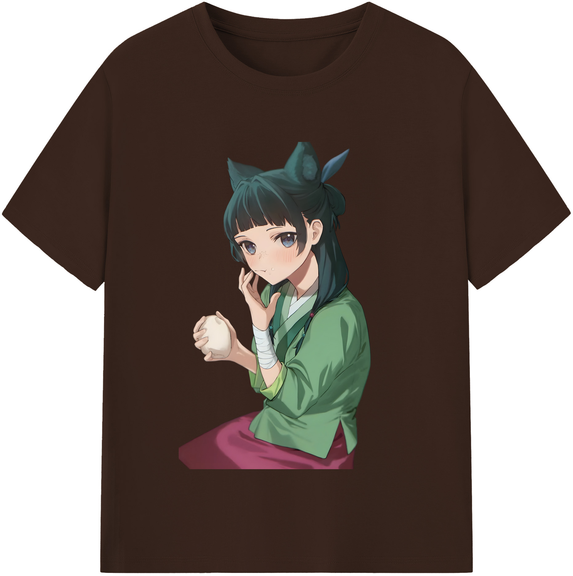 （画像用） 薬屋のひとりごと The Apothecary Diaries 綿100％半袖Tシャツ（フロントプリント）