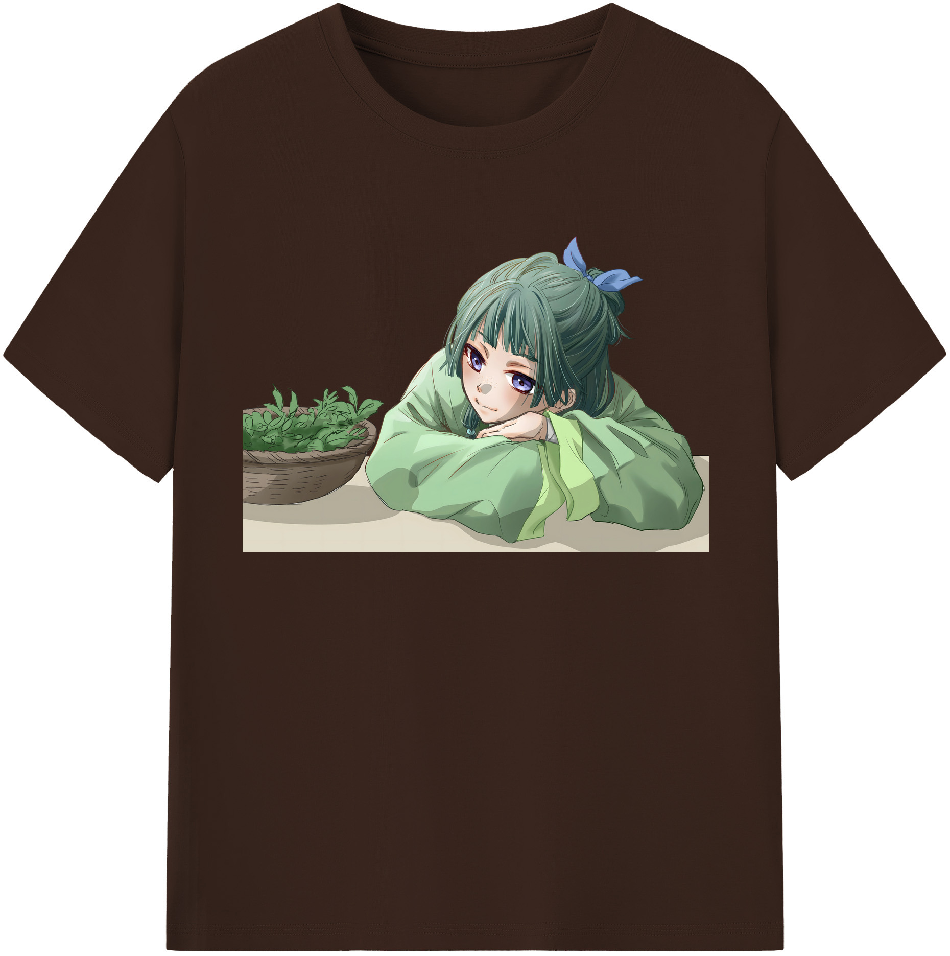 （画像用） 薬屋のひとりごと The Apothecary Diaries 綿100％半袖Tシャツ（フロントプリント）