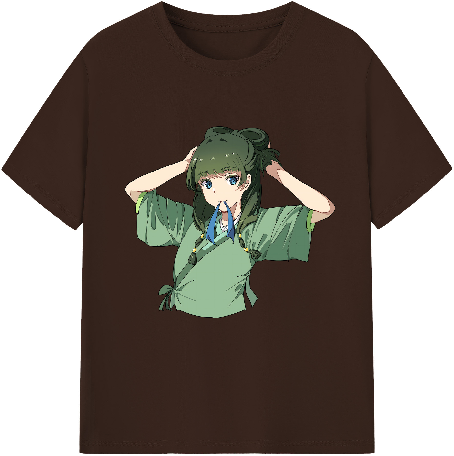 （画像用） 薬屋のひとりごと The Apothecary Diaries 綿100％半袖Tシャツ（フロントプリント）