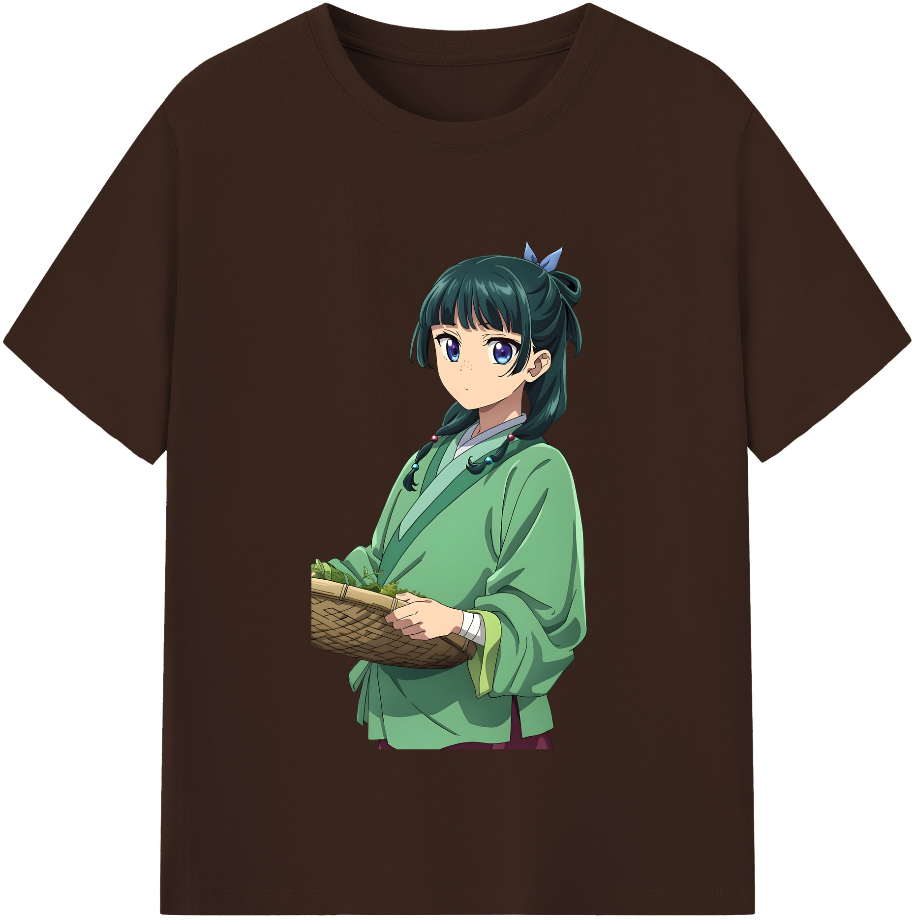 （画像用） 薬屋のひとりごと The Apothecary Diaries 綿100％半袖Tシャツ（フロントプリント）