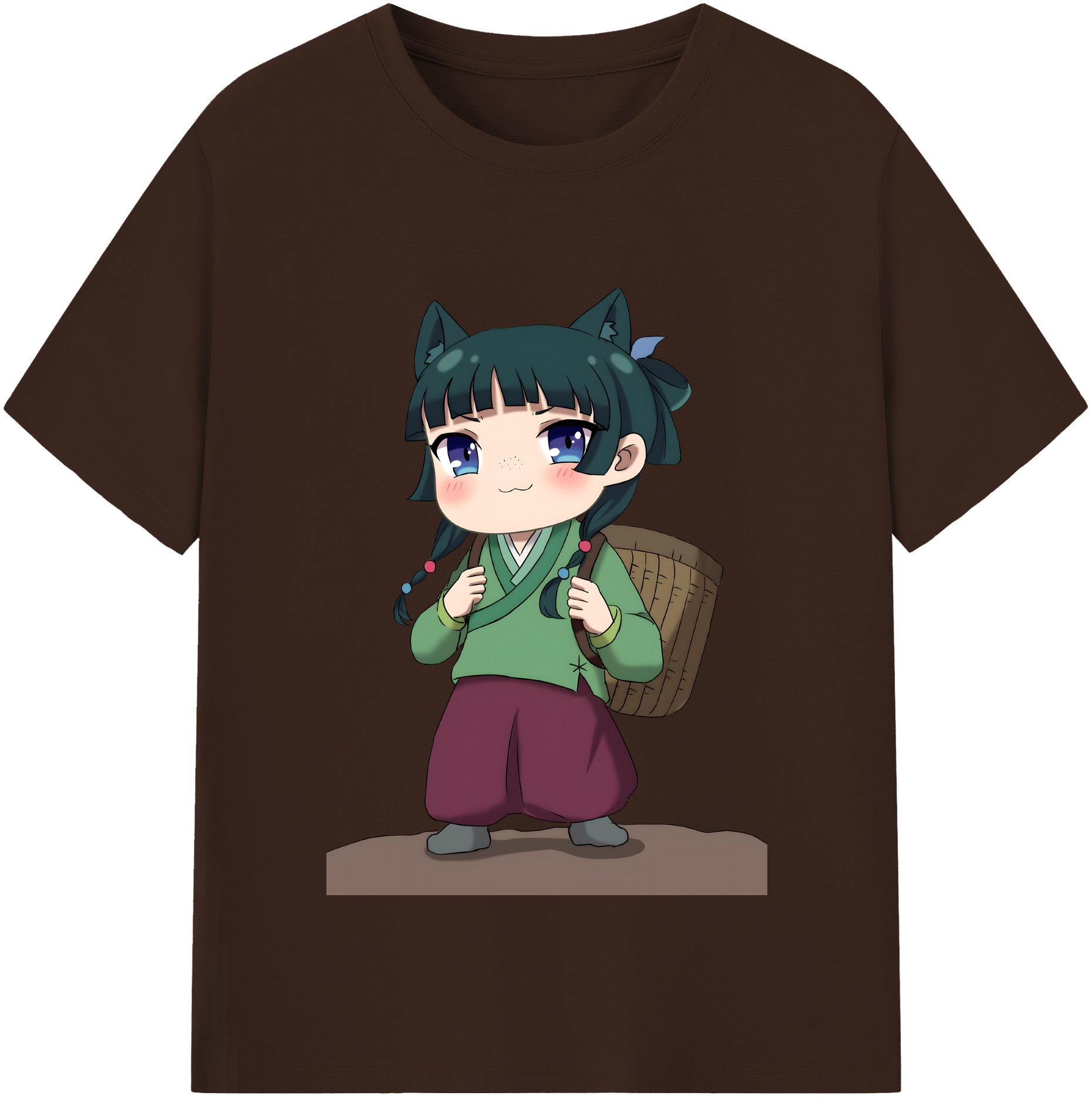 （画像用） 薬屋のひとりごと The Apothecary Diaries 綿100％半袖Tシャツ（フロントプリント）