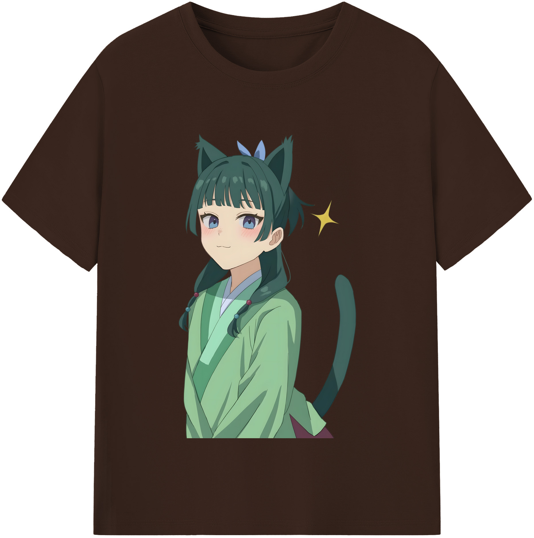 （画像用） 薬屋のひとりごと The Apothecary Diaries 綿100％半袖Tシャツ（フロントプリント）