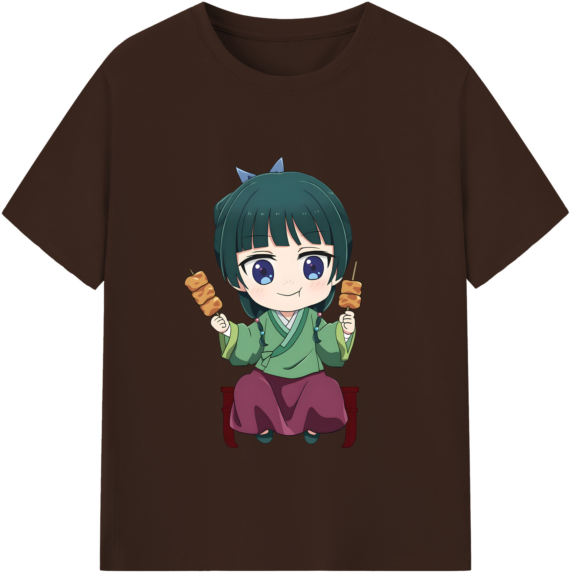 （画像用） 薬屋のひとりごと The Apothecary Diaries 綿100％半袖Tシャツ（フロントプリント）