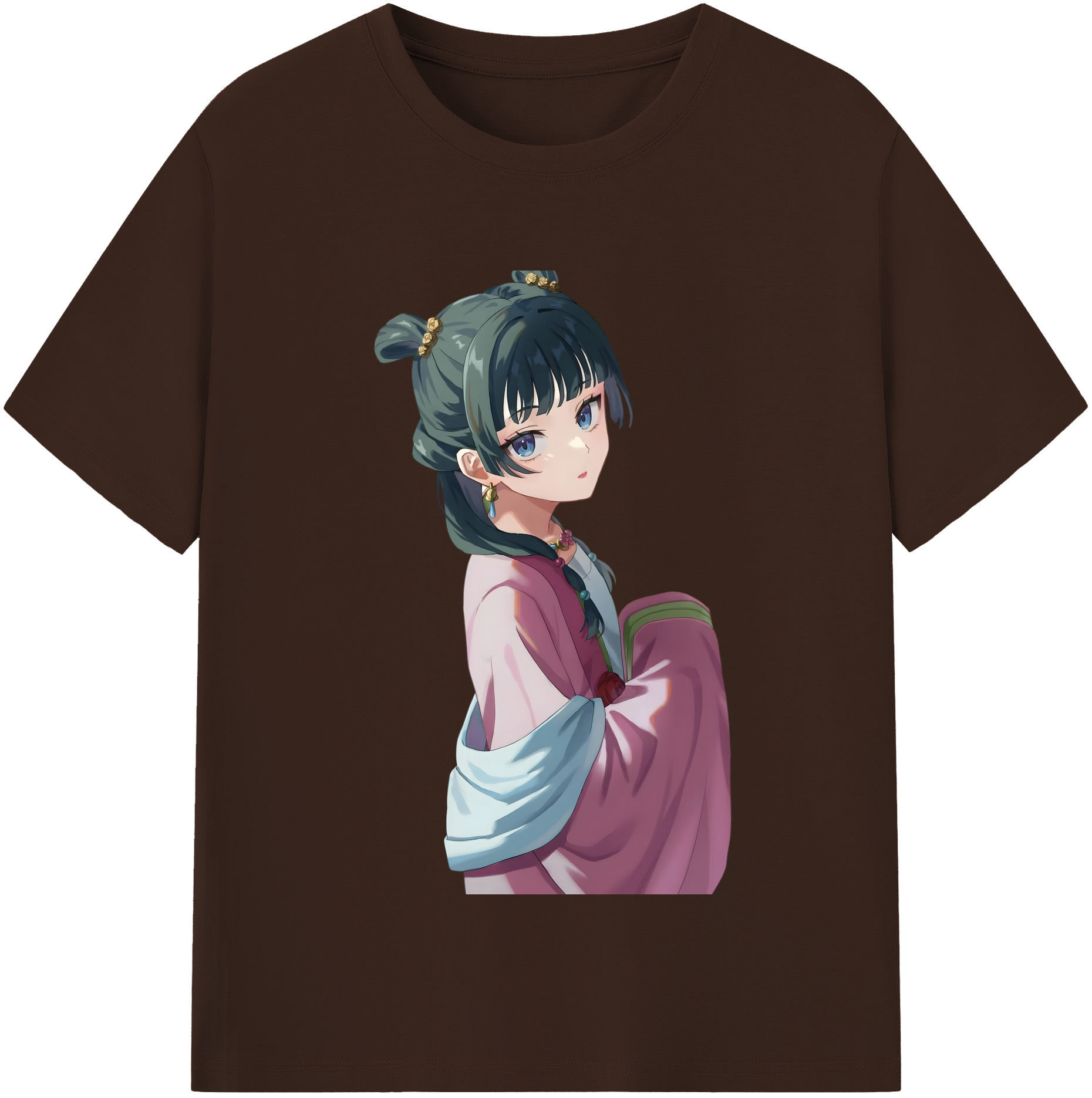 （画像用） 薬屋のひとりごと The Apothecary Diaries 綿100％半袖Tシャツ（フロントプリント）
