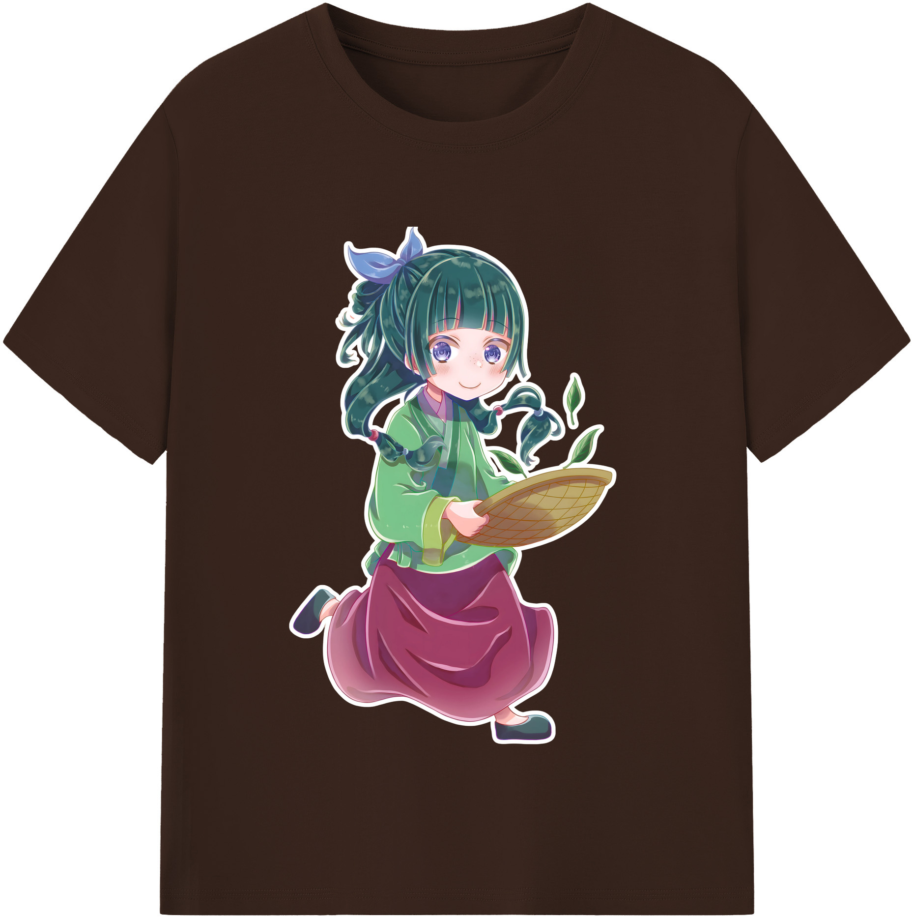 （画像用） 薬屋のひとりごと The Apothecary Diaries 綿100％半袖Tシャツ（フロントプリント）