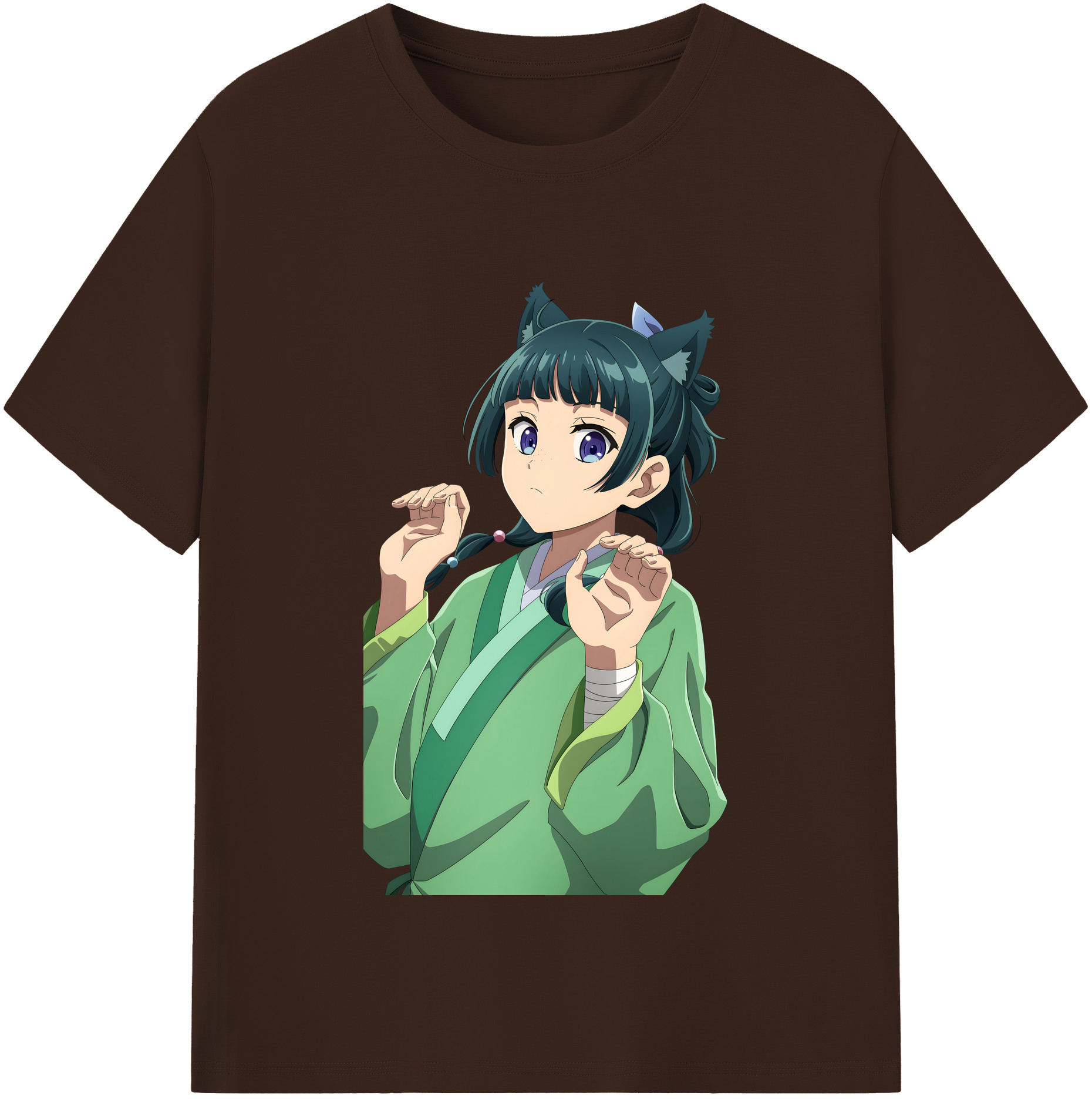 （画像用） 薬屋のひとりごと The Apothecary Diaries 綿100％半袖Tシャツ（フロントプリント）