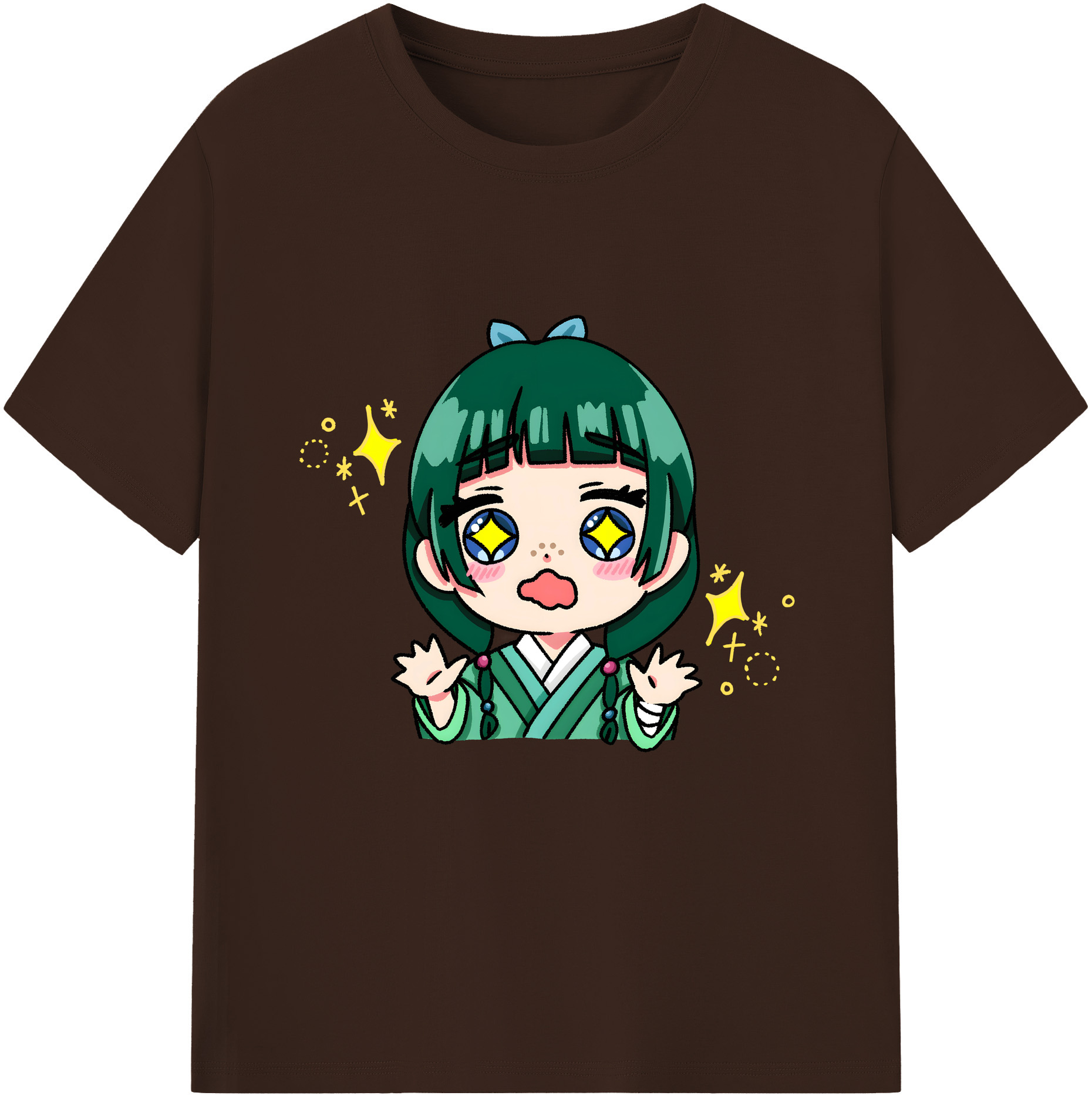 （画像用） 薬屋のひとりごと The Apothecary Diaries 綿100％半袖Tシャツ（フロントプリント）