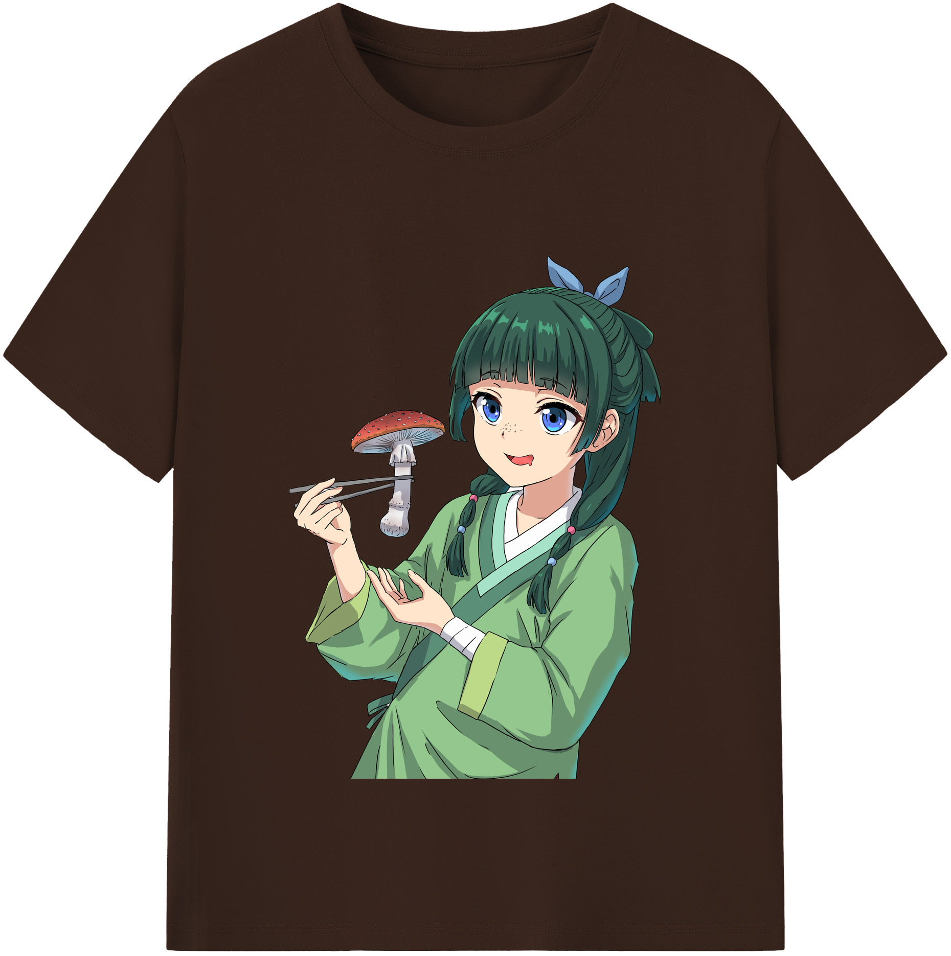 （画像用） 薬屋のひとりごと The Apothecary Diaries 綿100％半袖Tシャツ（フロントプリント）