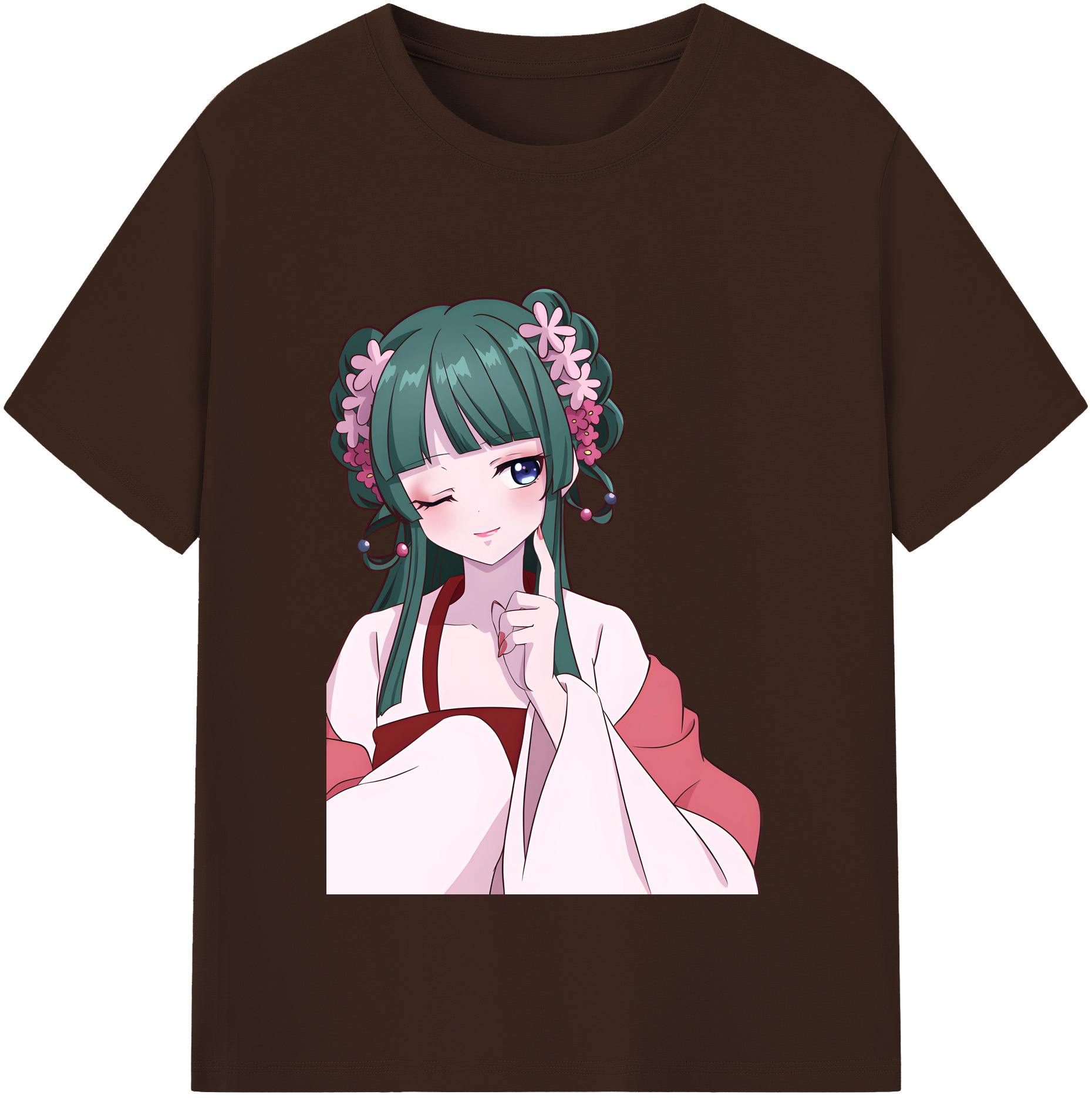 （画像用） 薬屋のひとりごと The Apothecary Diaries 綿100％半袖Tシャツ（フロントプリント）