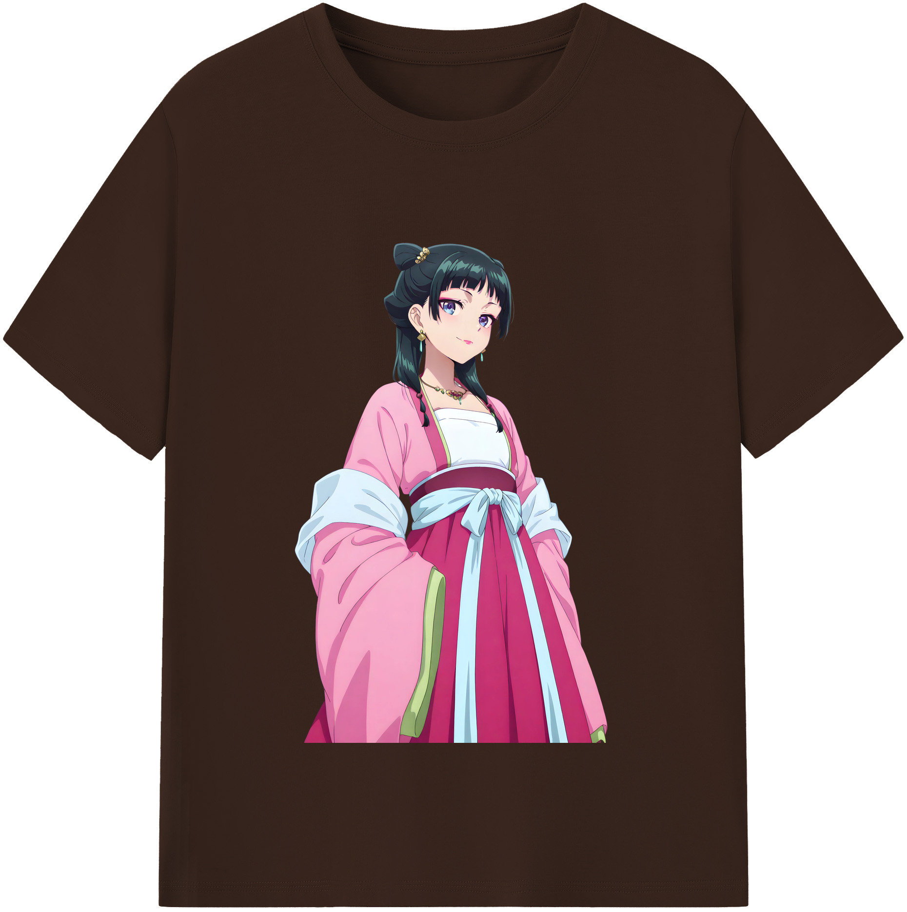 （画像用） 薬屋のひとりごと The Apothecary Diaries 綿100％半袖Tシャツ（フロントプリント）