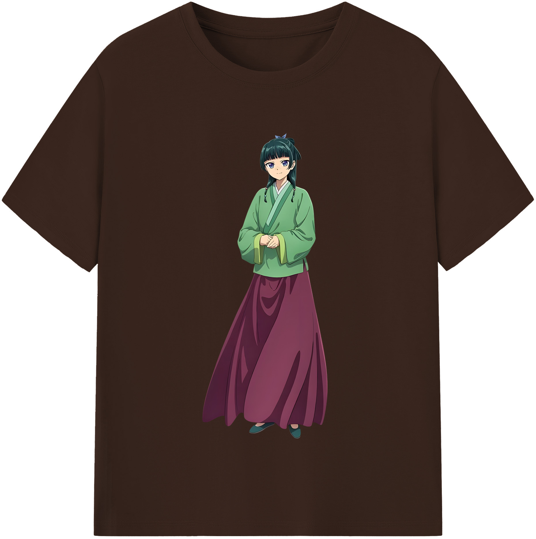 （画像用） 薬屋のひとりごと The Apothecary Diaries 綿100％半袖Tシャツ（フロントプリント）