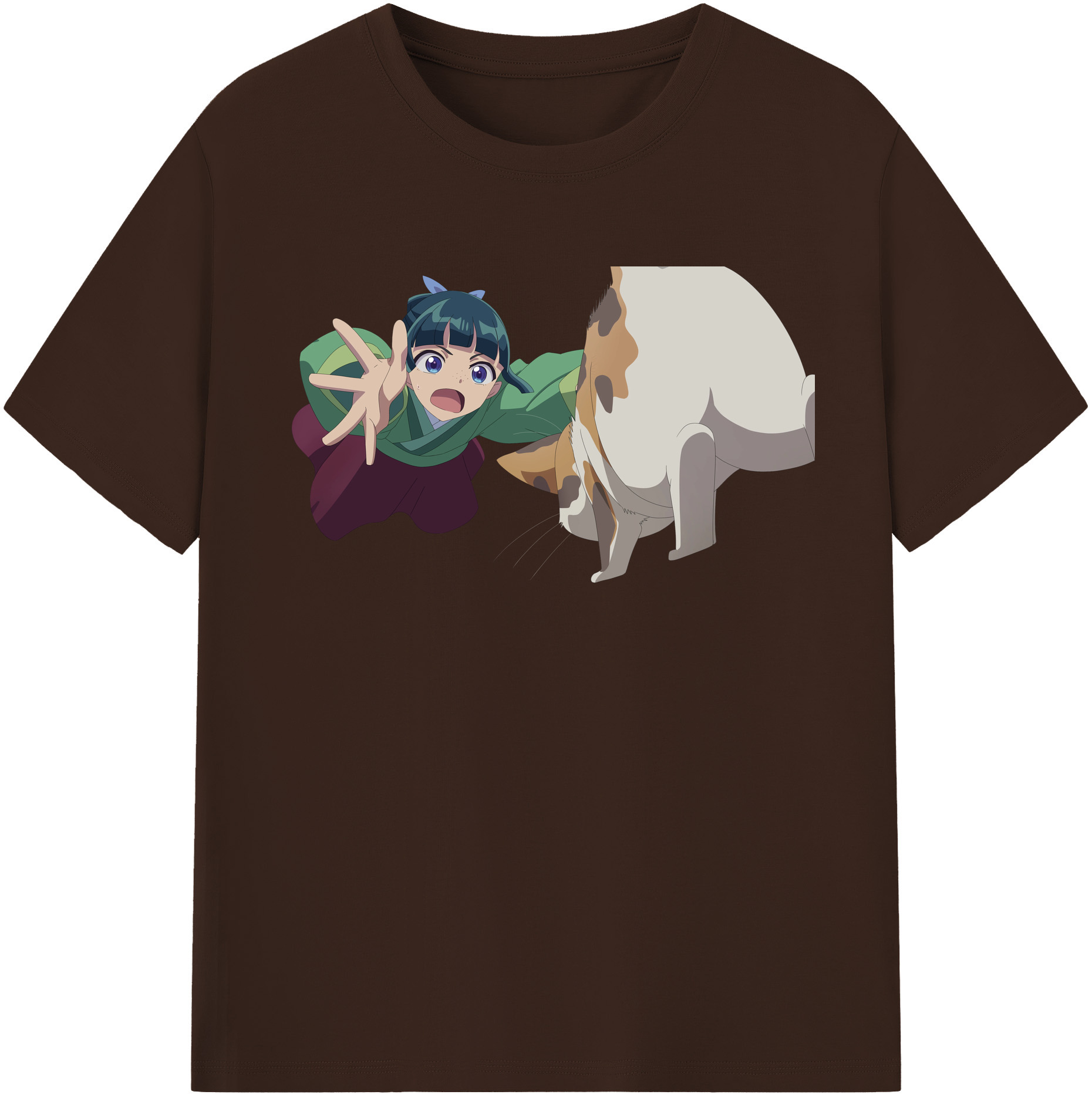 （画像用） 薬屋のひとりごと The Apothecary Diaries 綿100％半袖Tシャツ（フロントプリント）