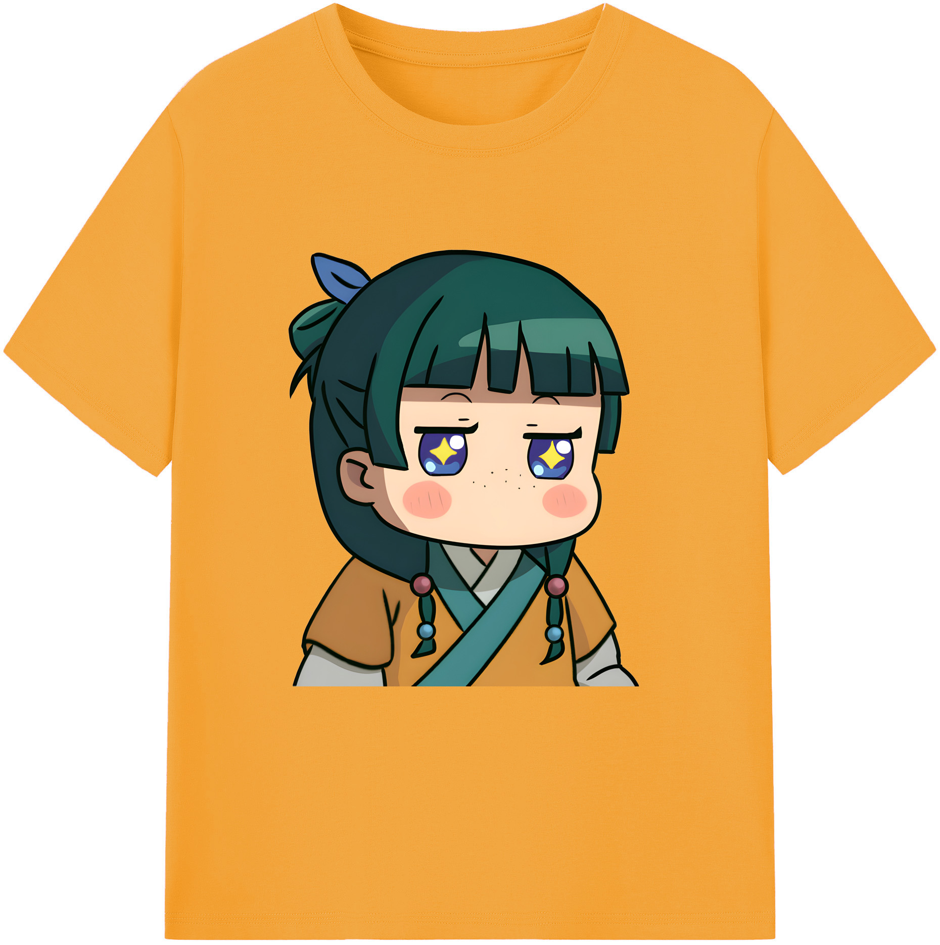 （画像用） 薬屋のひとりごと The Apothecary Diaries 綿100％半袖Tシャツ（フロントプリント）