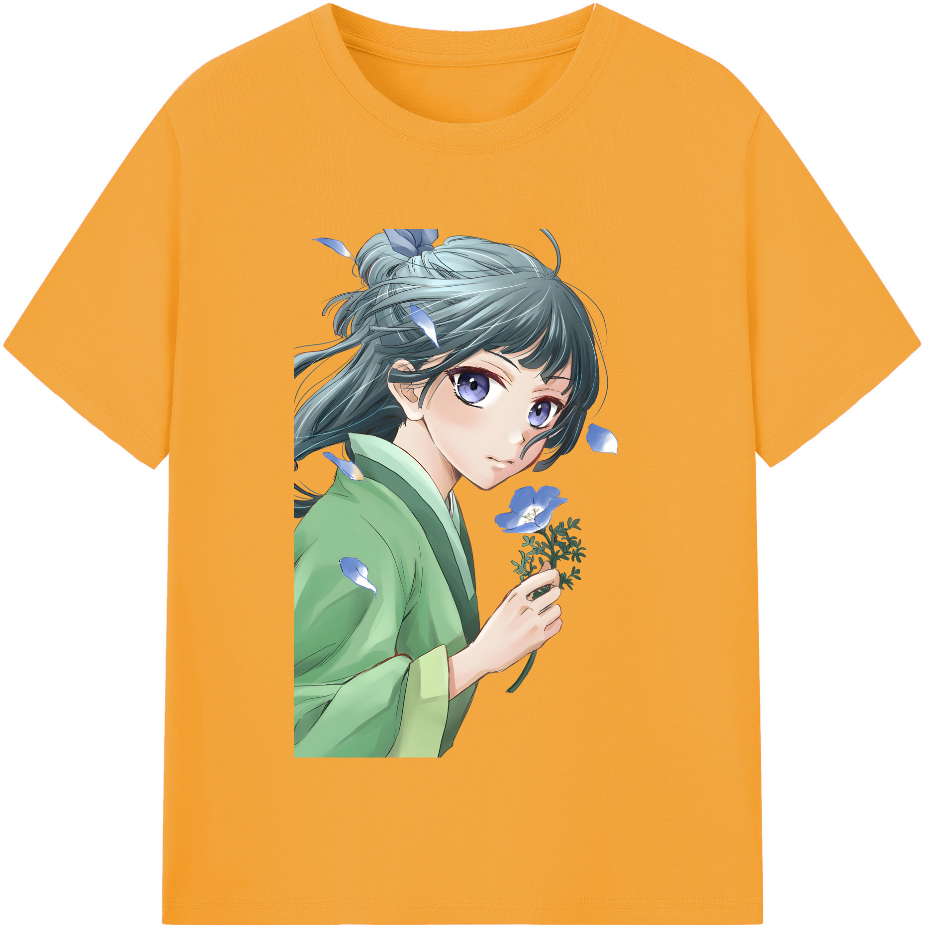 （画像用） 薬屋のひとりごと The Apothecary Diaries 綿100％半袖Tシャツ（フロントプリント）