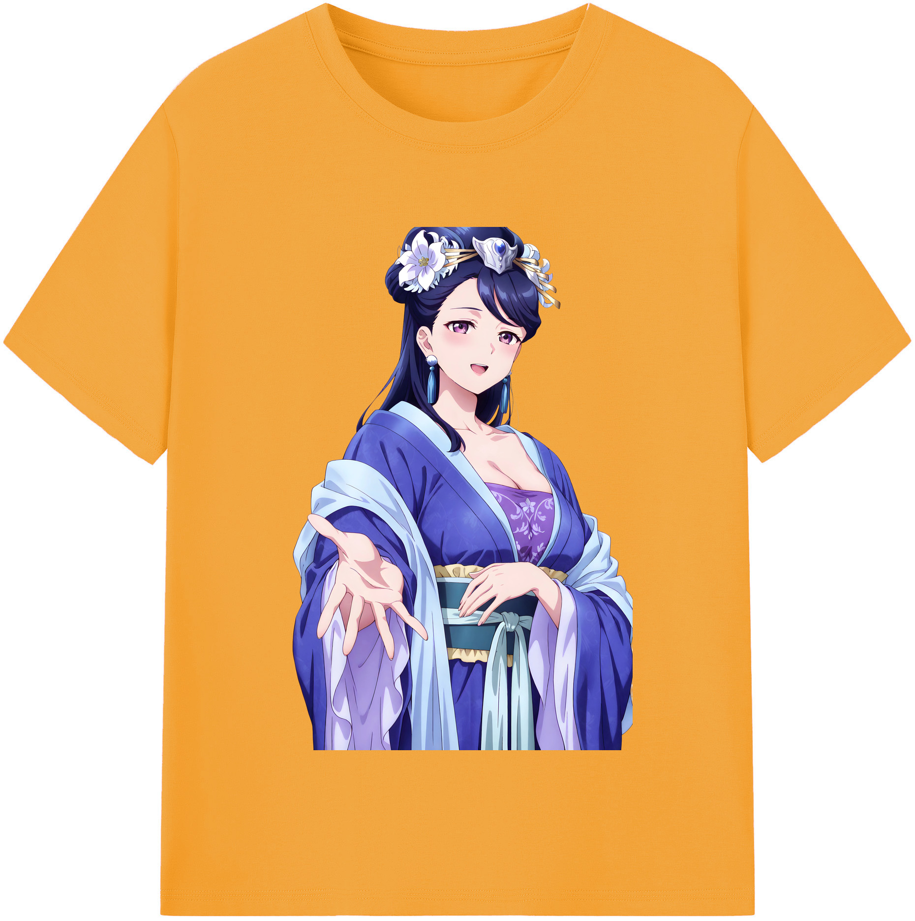（画像用） 薬屋のひとりごと The Apothecary Diaries 綿100％半袖Tシャツ（フロントプリント）