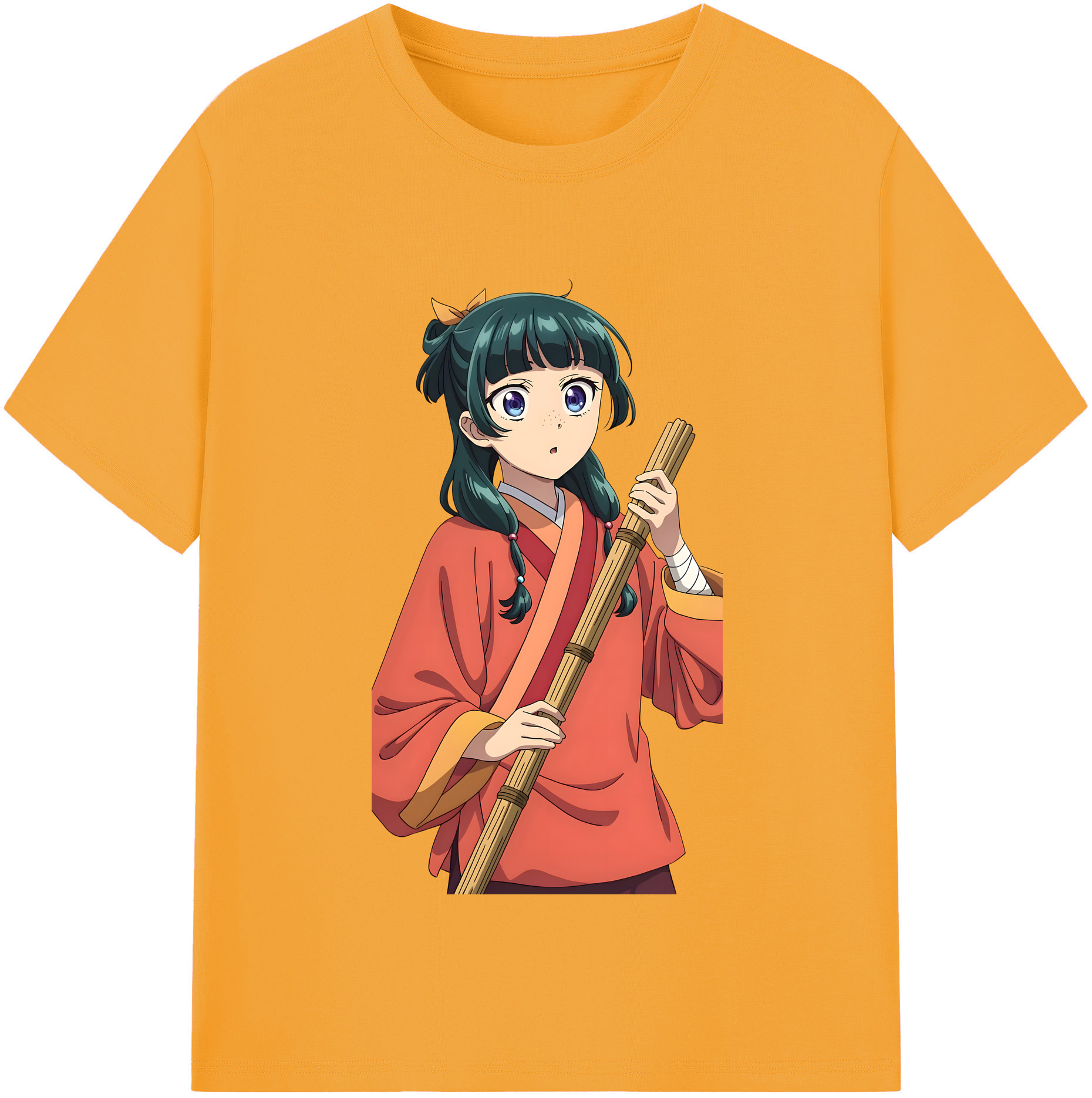 （画像用） 薬屋のひとりごと The Apothecary Diaries 綿100％半袖Tシャツ（フロントプリント）