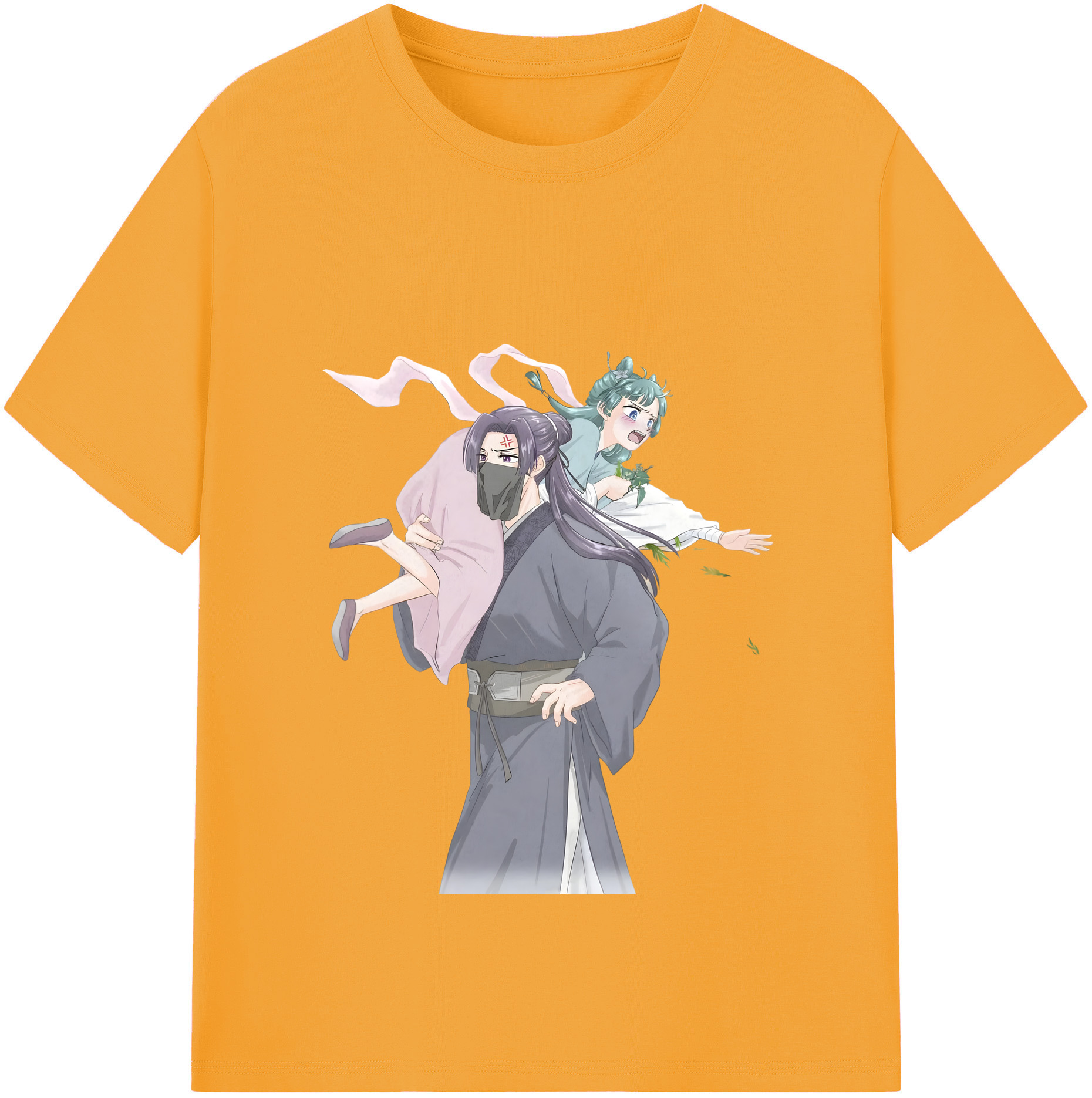 （画像用） 薬屋のひとりごと The Apothecary Diaries 綿100％半袖Tシャツ（フロントプリント）