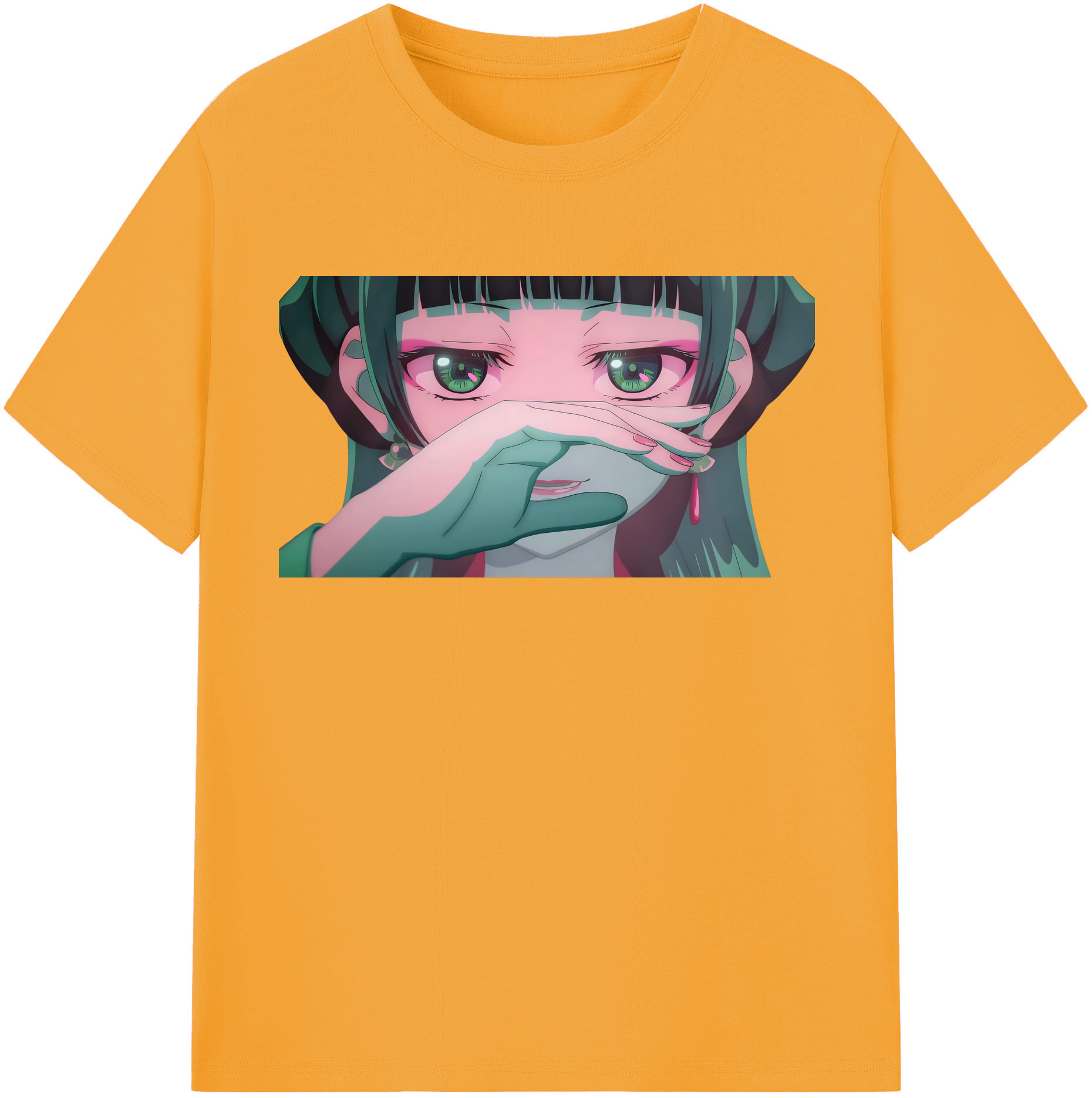 （画像用） 薬屋のひとりごと The Apothecary Diaries 綿100％半袖Tシャツ（フロントプリント）