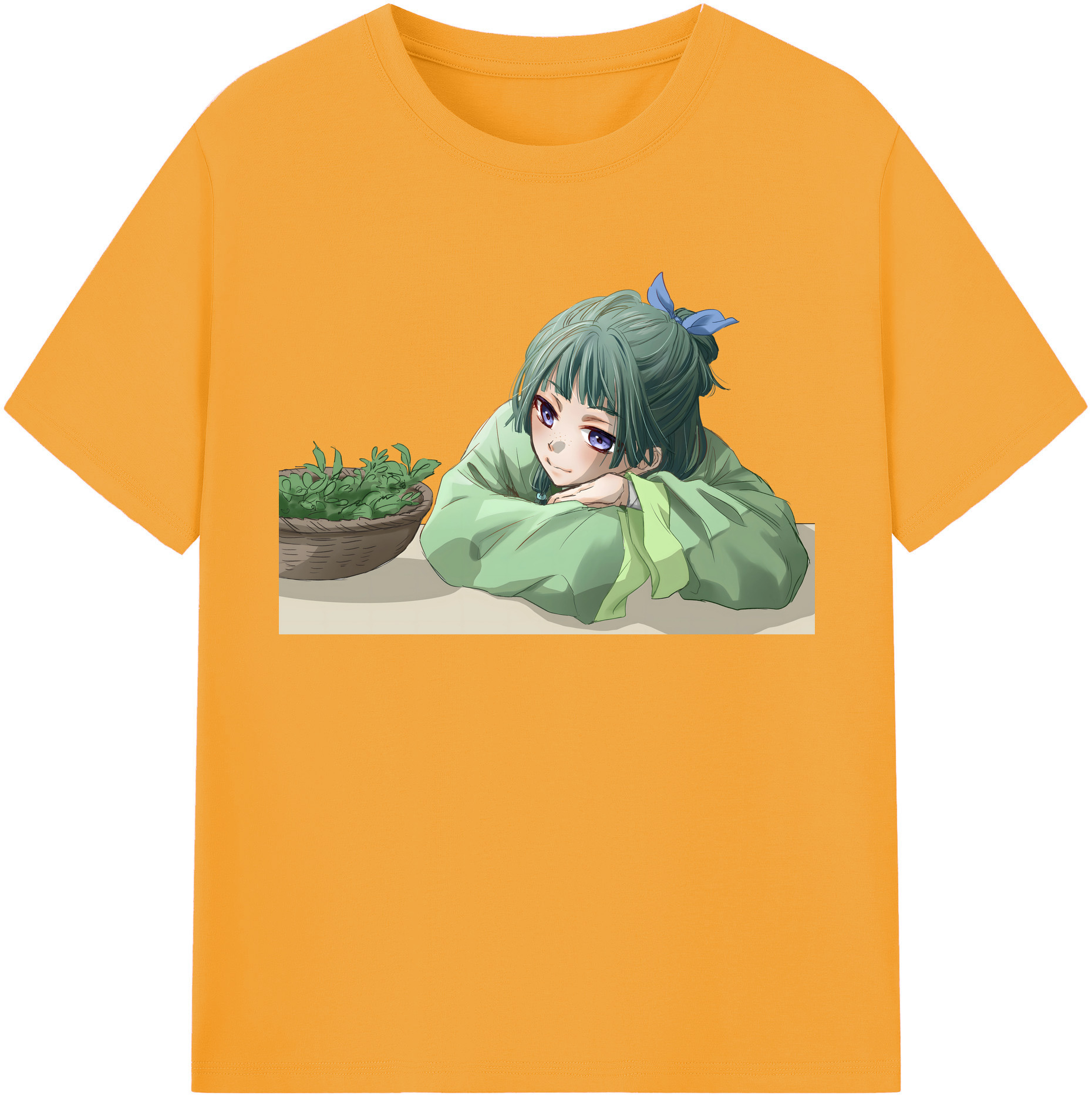 （画像用） 薬屋のひとりごと The Apothecary Diaries 綿100％半袖Tシャツ（フロントプリント）