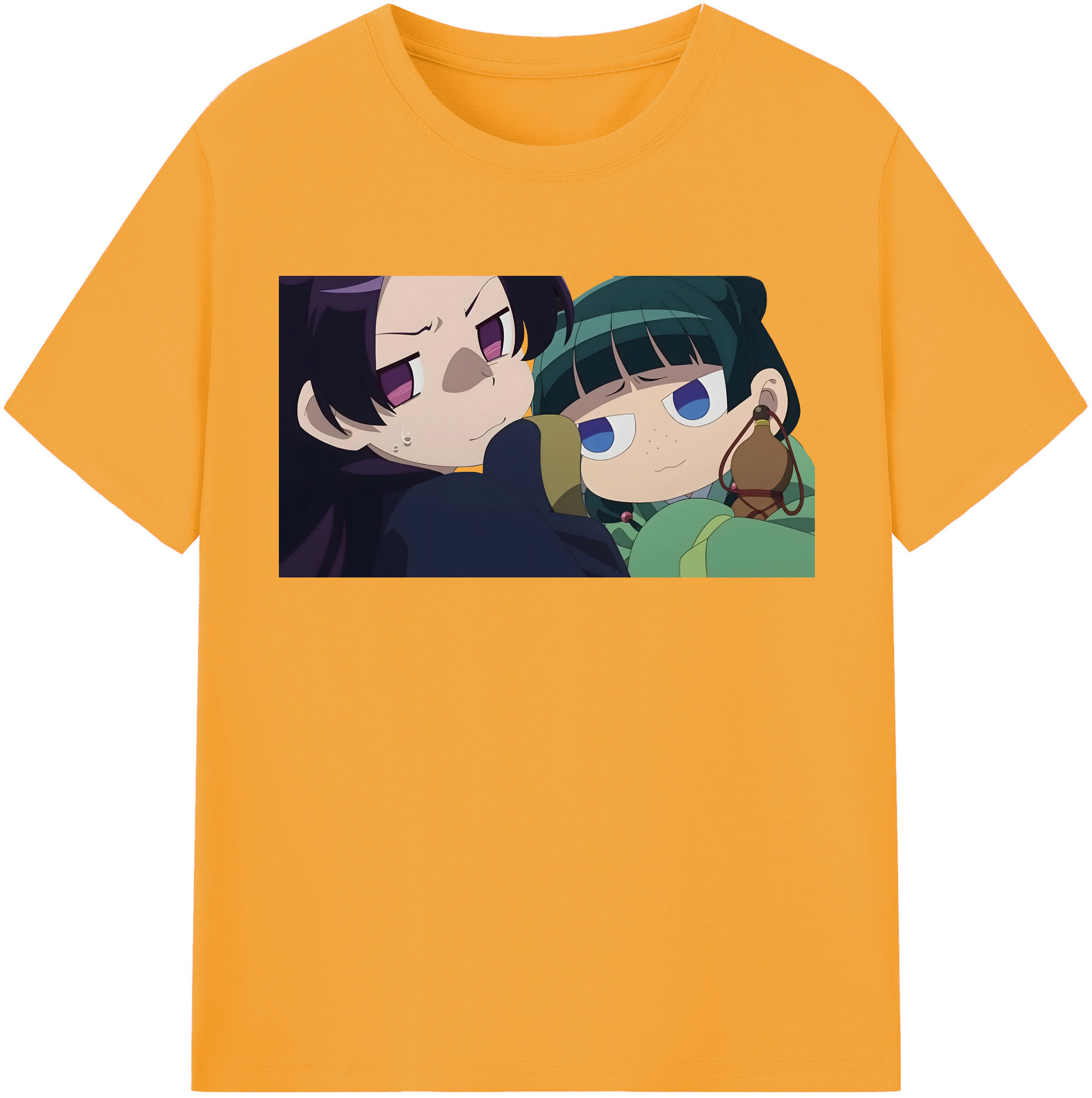 （画像用） 薬屋のひとりごと The Apothecary Diaries 綿100％半袖Tシャツ（フロントプリント）