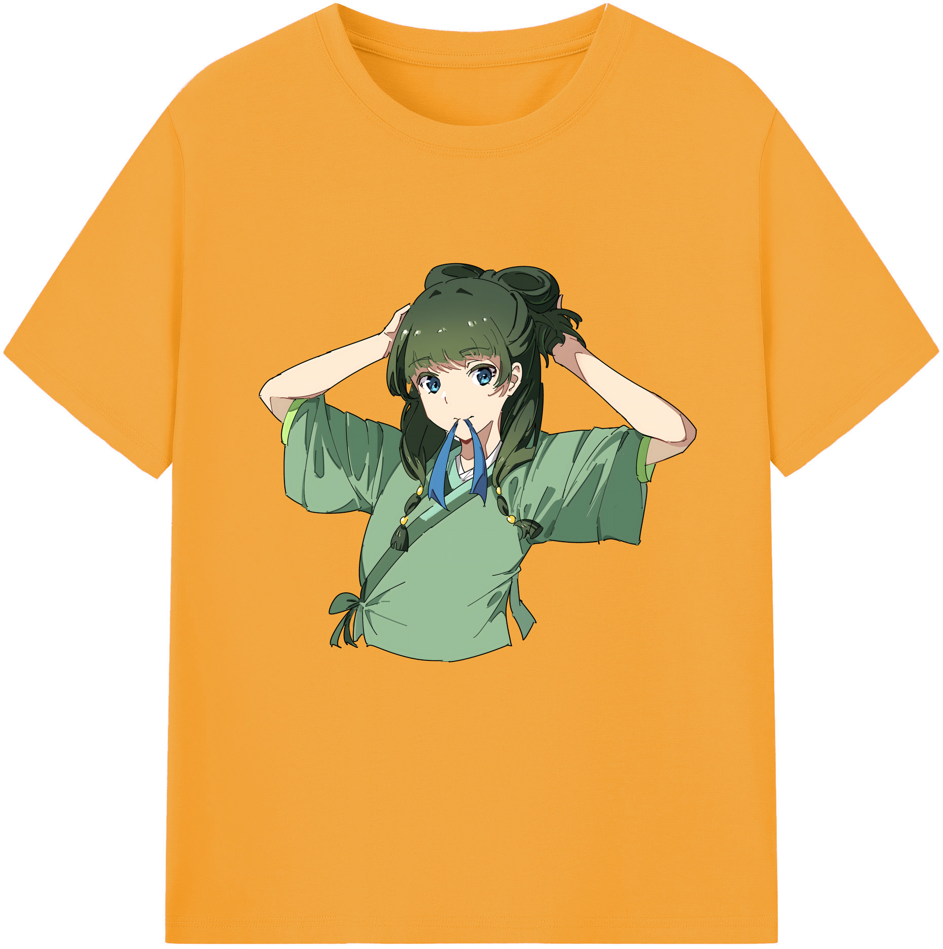 （画像用） 薬屋のひとりごと The Apothecary Diaries 綿100％半袖Tシャツ（フロントプリント）